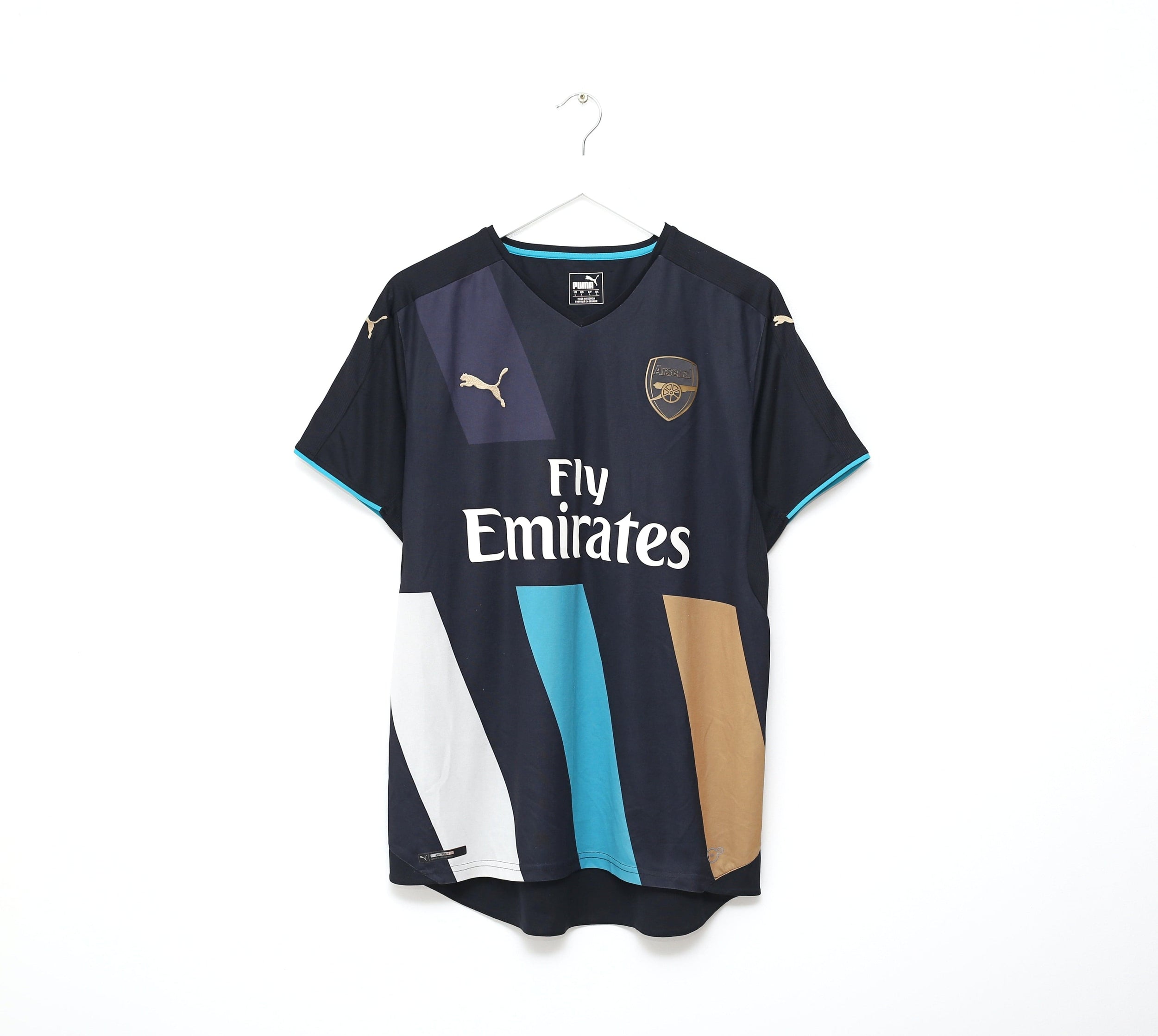 2015/16 ARSENAL Vintage Puma Away Football Shirt (L)