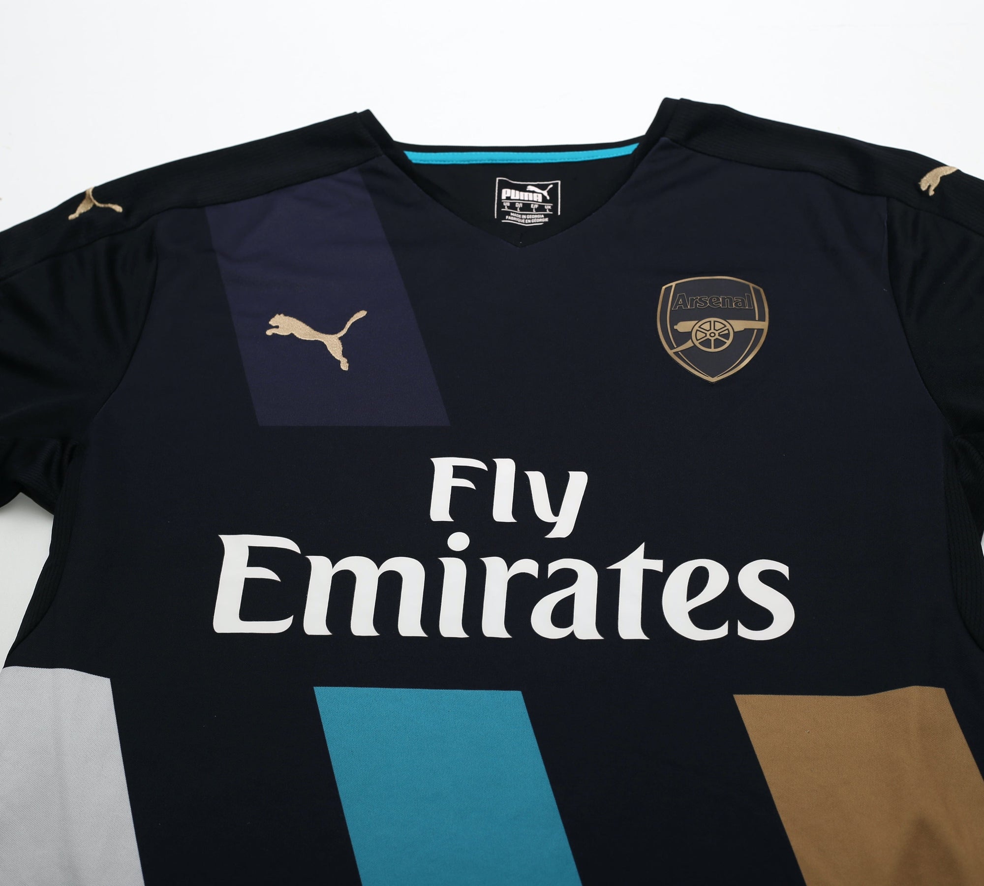 2015/16 ARSENAL Vintage Puma Away Football Shirt (L)
