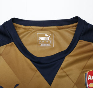 2015/16 ARSENAL Vintage PUMA Away Long Sleeve Football Shirt (S)