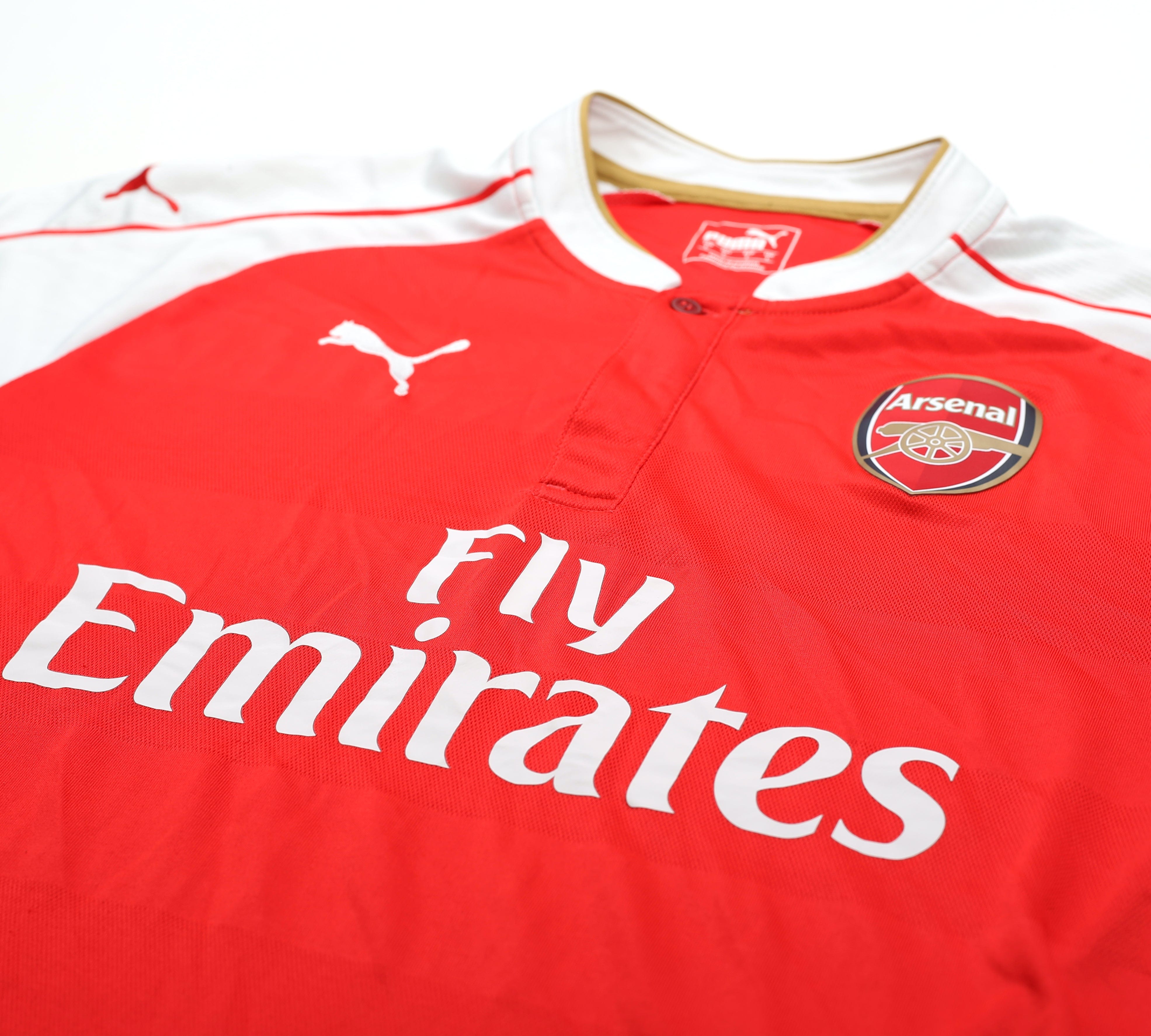 2015/16 Arsenal Puma Home Football Shirt | Size L | Classic kit
