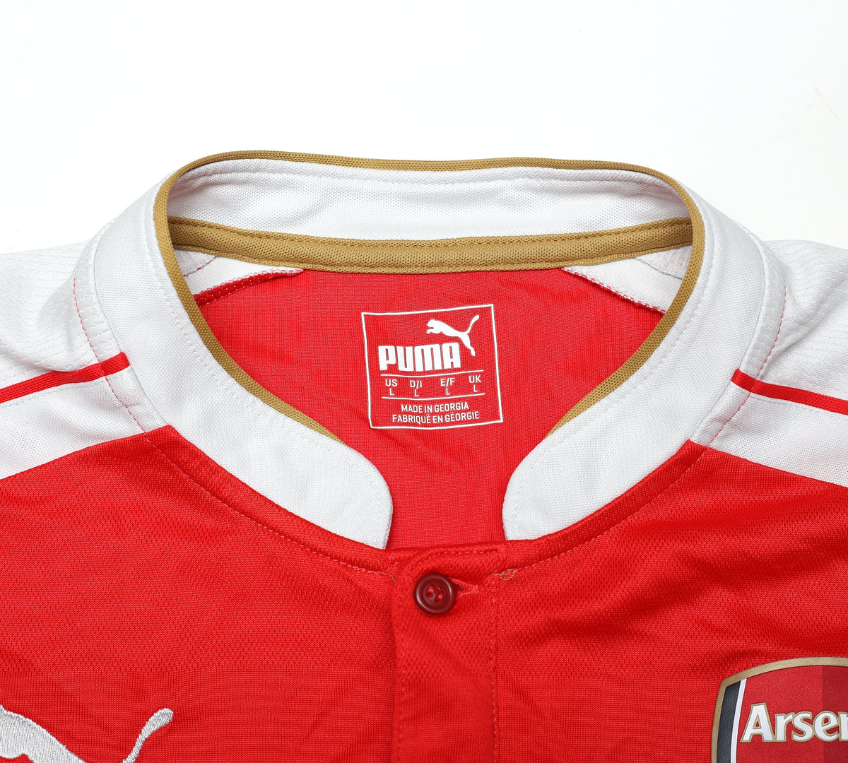 2015/16 ARSENAL Vintage Puma Home Football Shirt (L)