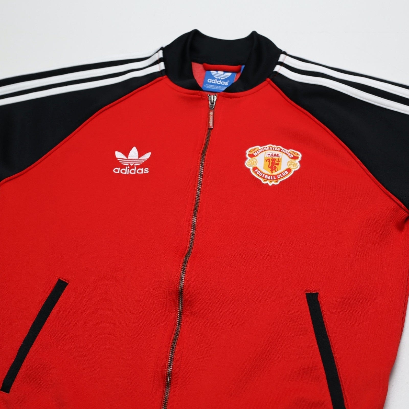2015/16 Manchester United Retro adidas Originals Superstar Track Top (M)