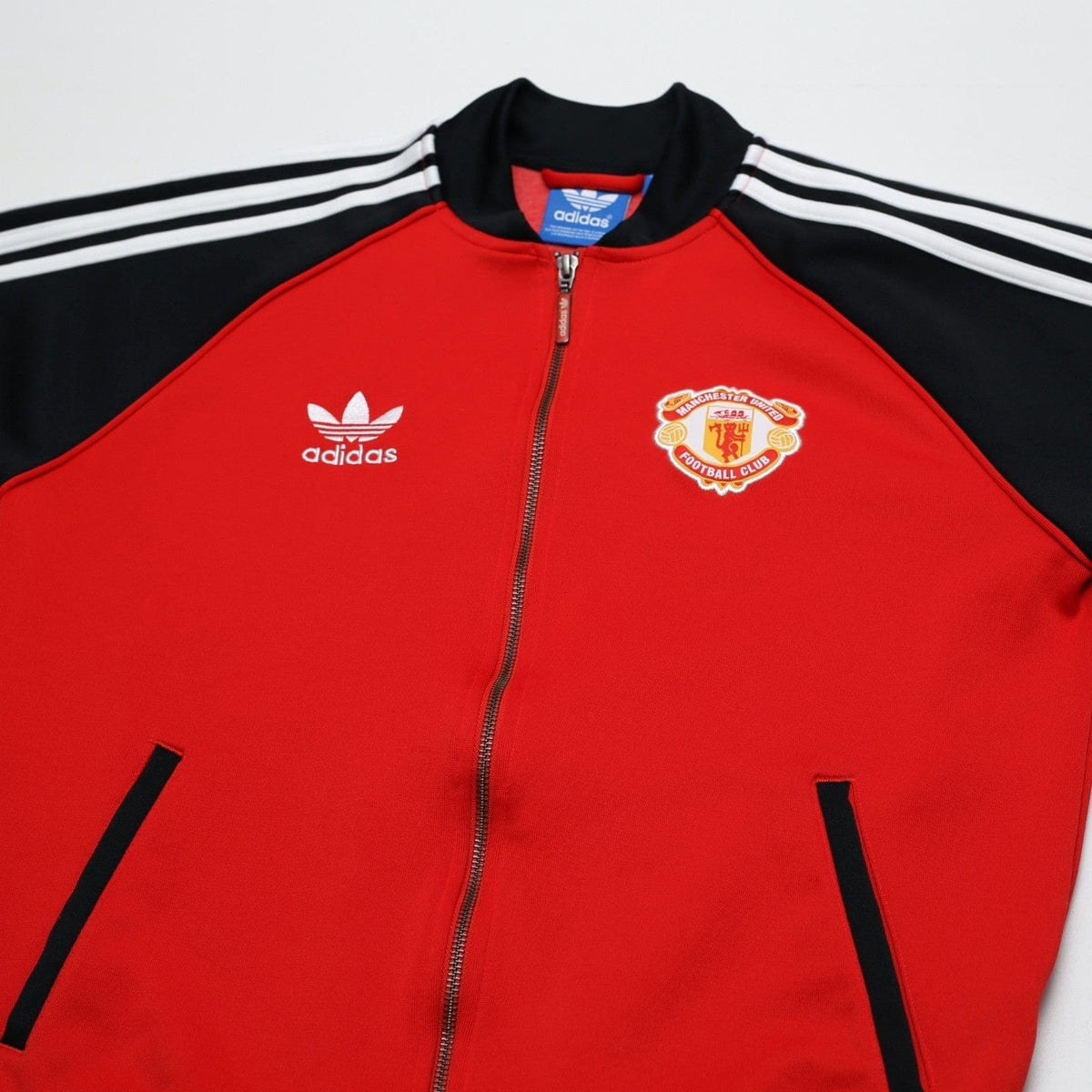 2015/16 Manchester United Retro adidas Originals Superstar Track Top (M)