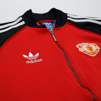 2015/16 Manchester United Retro adidas Originals Superstar Track Top (M)