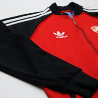 2015/16 Manchester United Retro adidas Originals Superstar Track Top (M)
