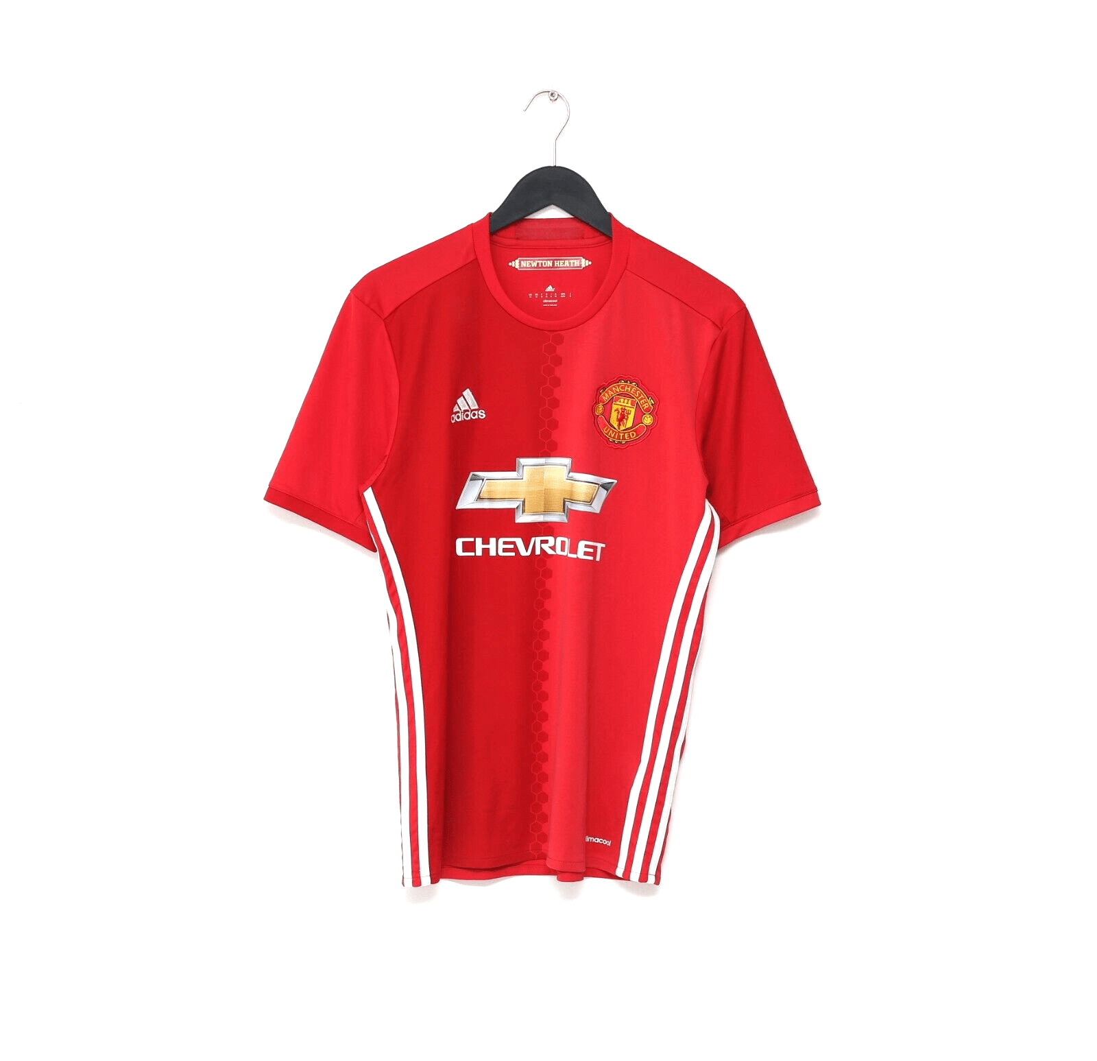 2015/16 MANCHESTER UNITED Vintage adidas Home Football Shirt (M)