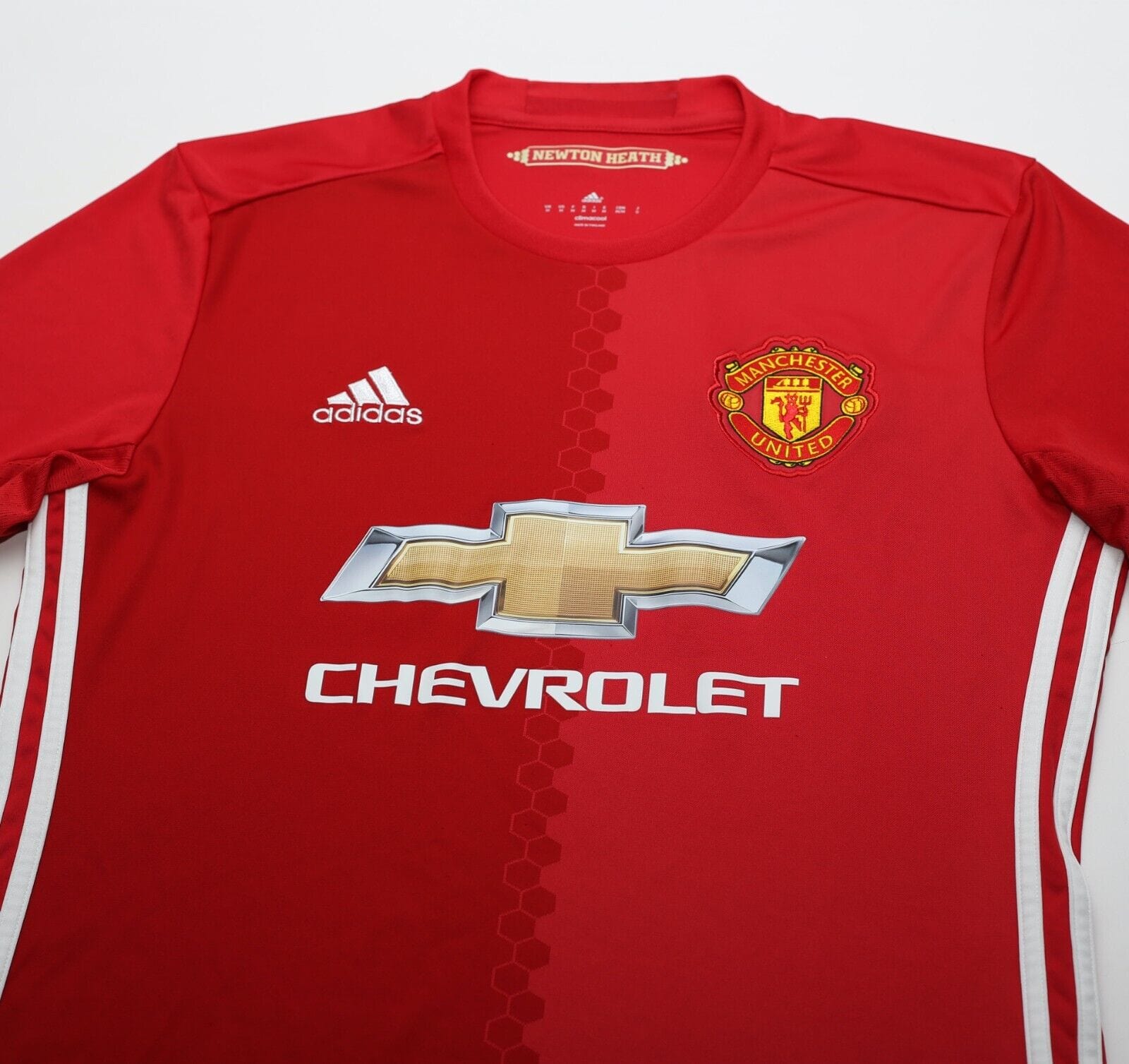 2015/16 MANCHESTER UNITED Vintage adidas Home Football Shirt (M)