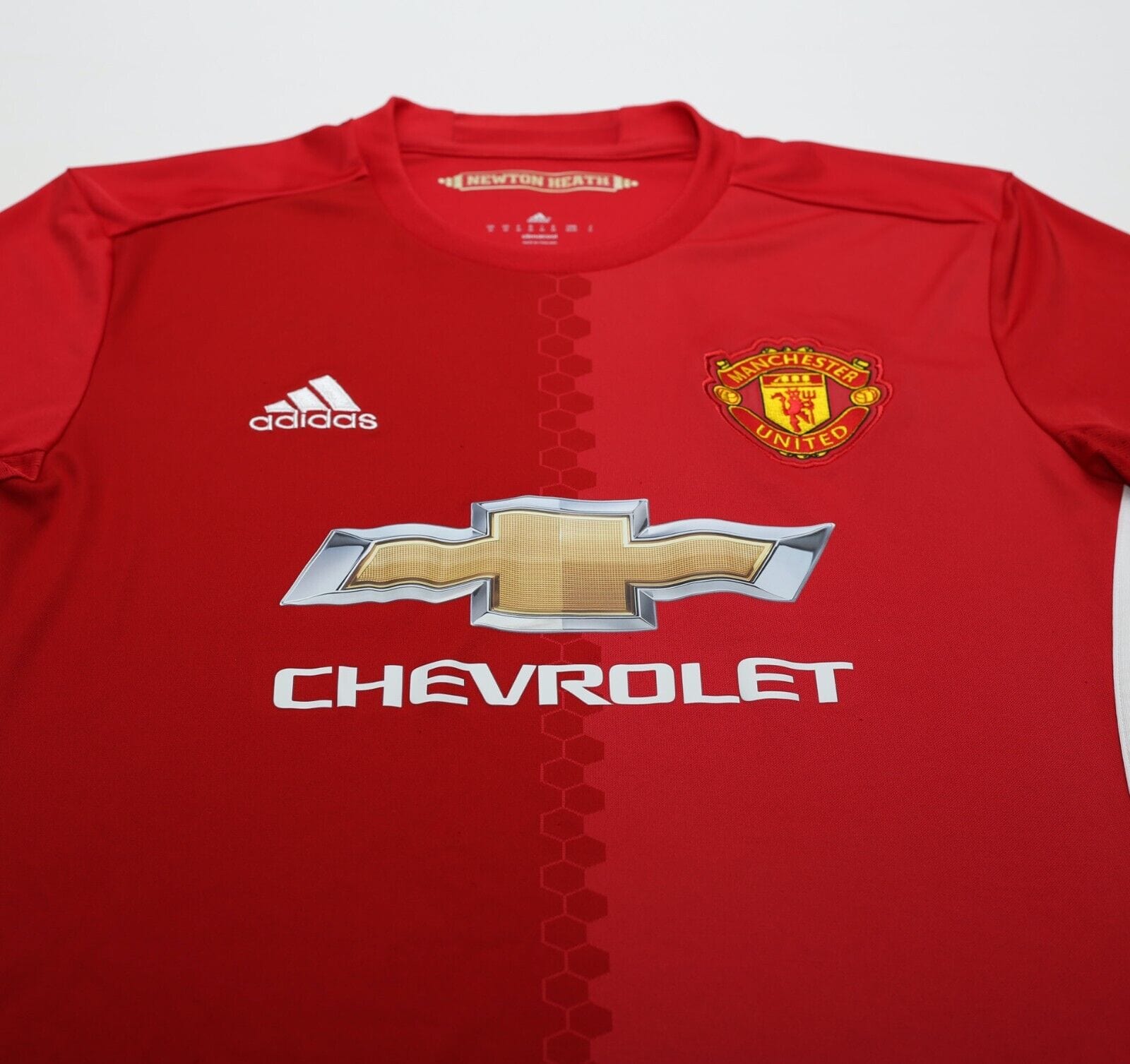 2015/16 MANCHESTER UNITED Vintage adidas Home Football Shirt (M)