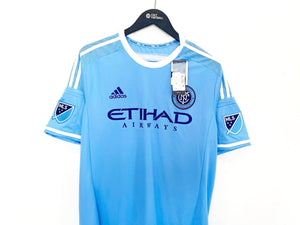2015/16 NEW YORK CITY adidas Player Issue Football Shirt (L/XL) BNWT Pirlo Villa