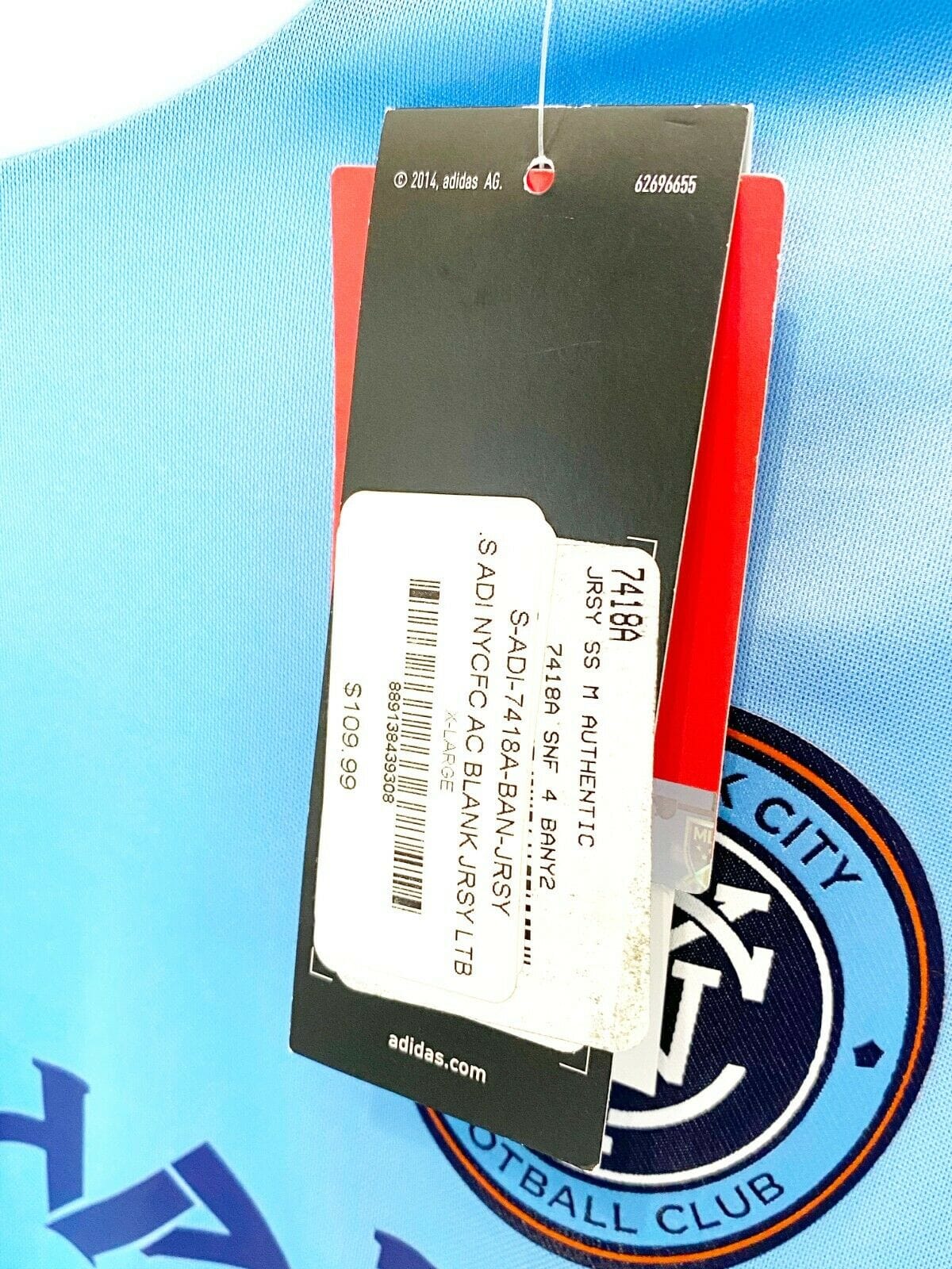 2015/16 PIRLO #21 New York City adidas Player Issue Spec Football Shirt (L/XL) BNWT