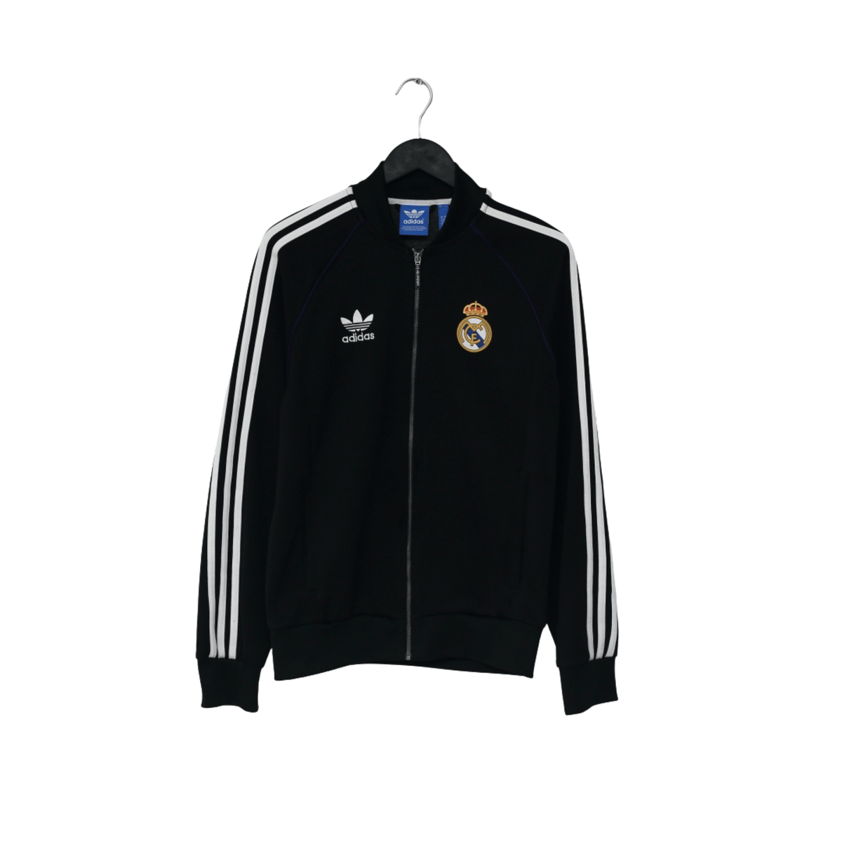 2015/16 Real Madrid Retro adidas Original Football Track Top Jacket (M)