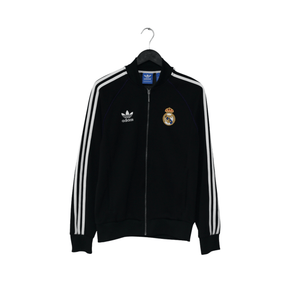 2015/16 Real Madrid Retro adidas Original Football Track Top Jacket (M)