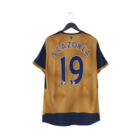 2015/16 S. CAZORLA #19 Arsenal Vintage PUMA Away Football Shirt (XL)