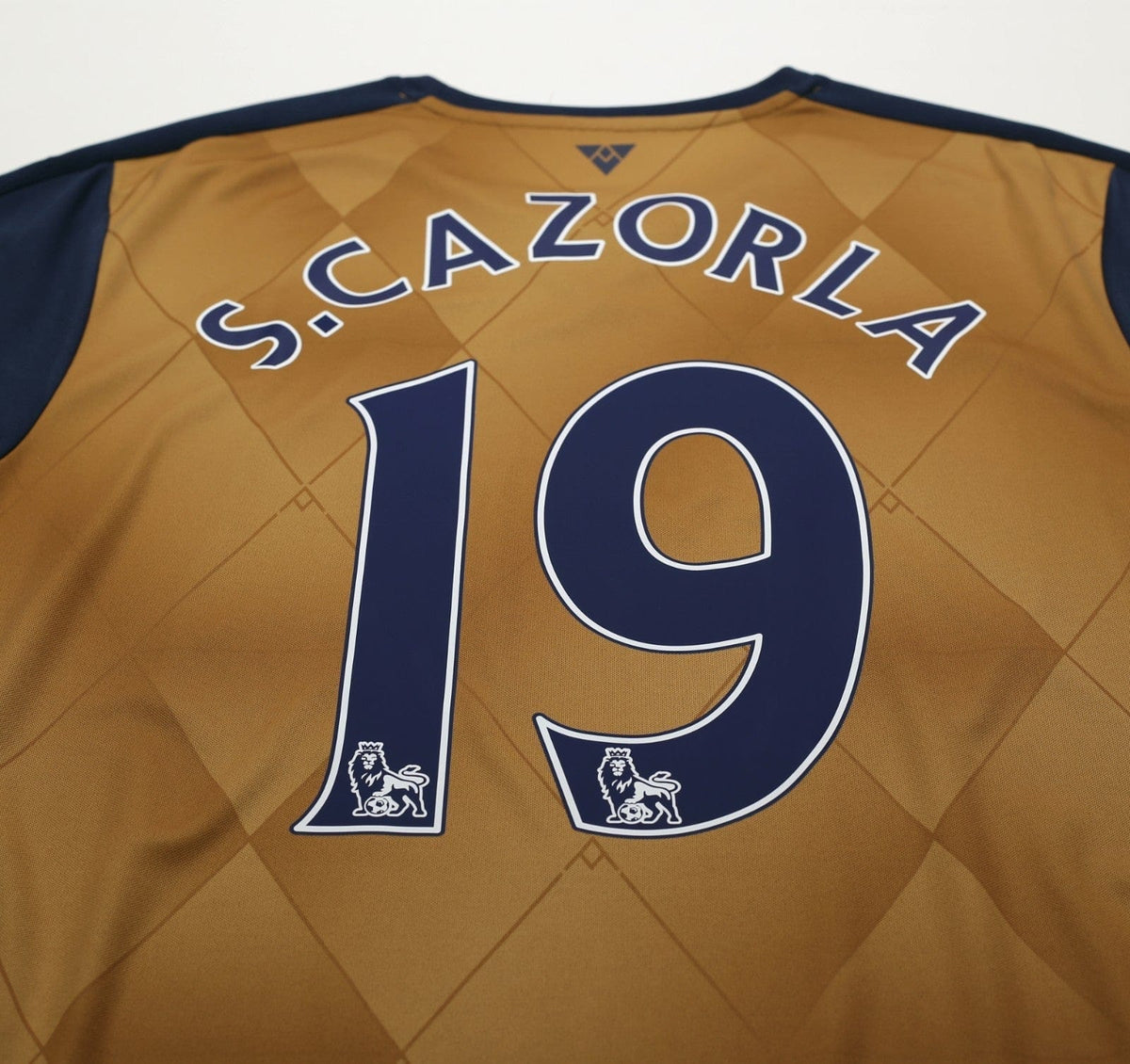 2015/16 S. CAZORLA #19 Arsenal Vintage PUMA Away Football Shirt (XL)