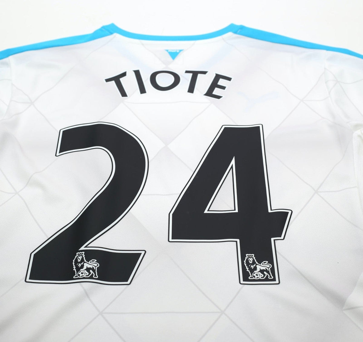 2015/16 TIOTE #24 Newcastle Utd Vintage PUMA Long Sleeve Away Football Shirt (M)