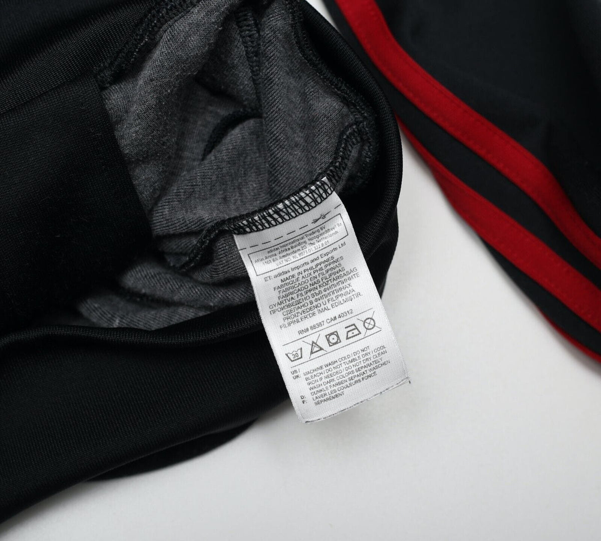 2015 AC MILAN Retro adidas Originals Football Superstar Track Top Jacket (XS)