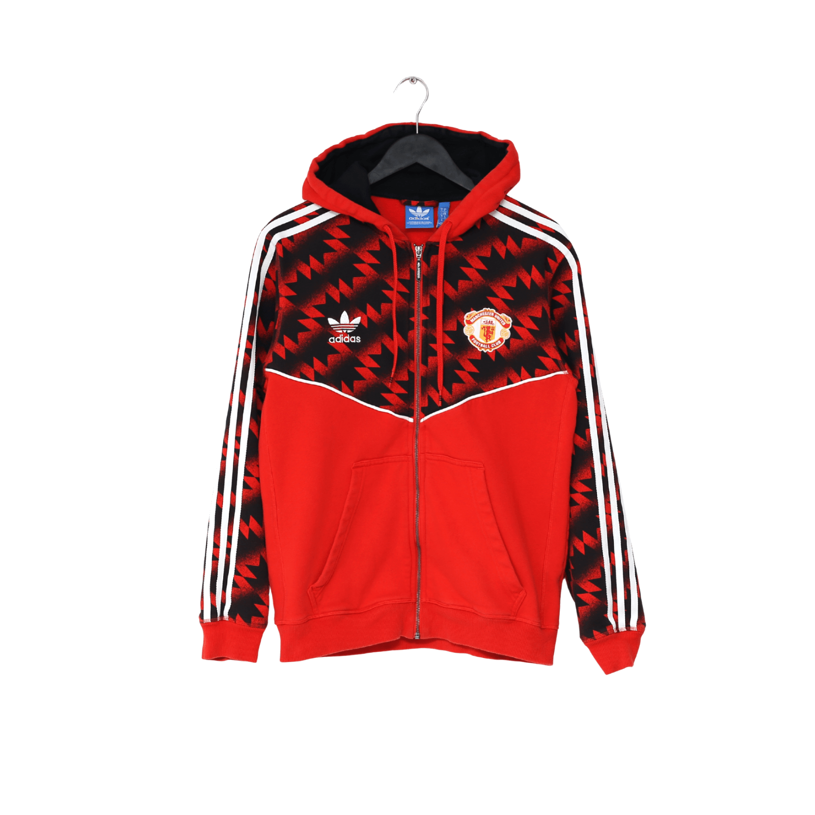 2015 MANCHESTER UNITED Retro adidas Originals Hoodie (M)