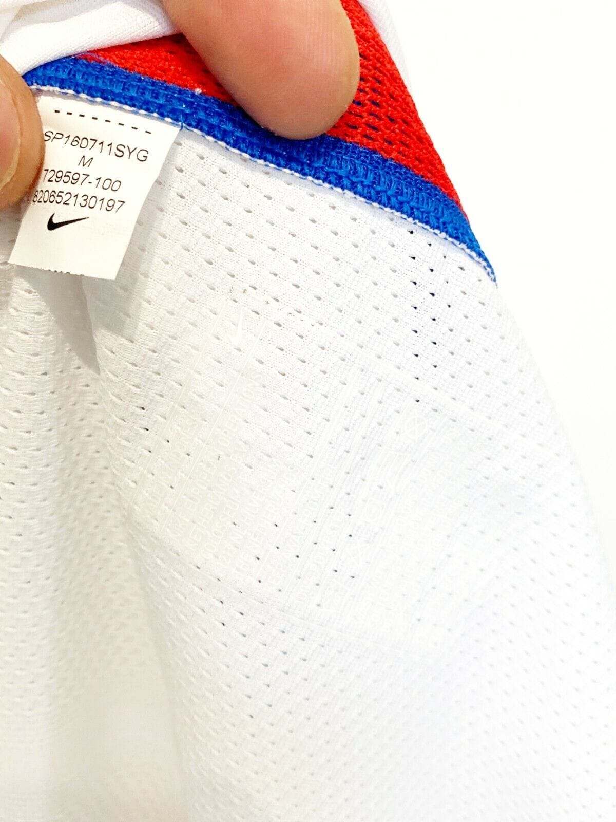 2016/17 BERTRAND England Scotland Player Issue Match Prepared Shirt Leicester