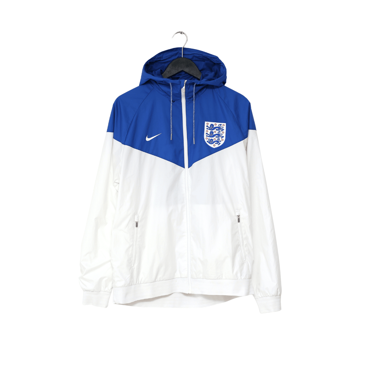 2016/17 ENGLAND Nike Hooded Football Track Top Jacket (L) Euro 2016