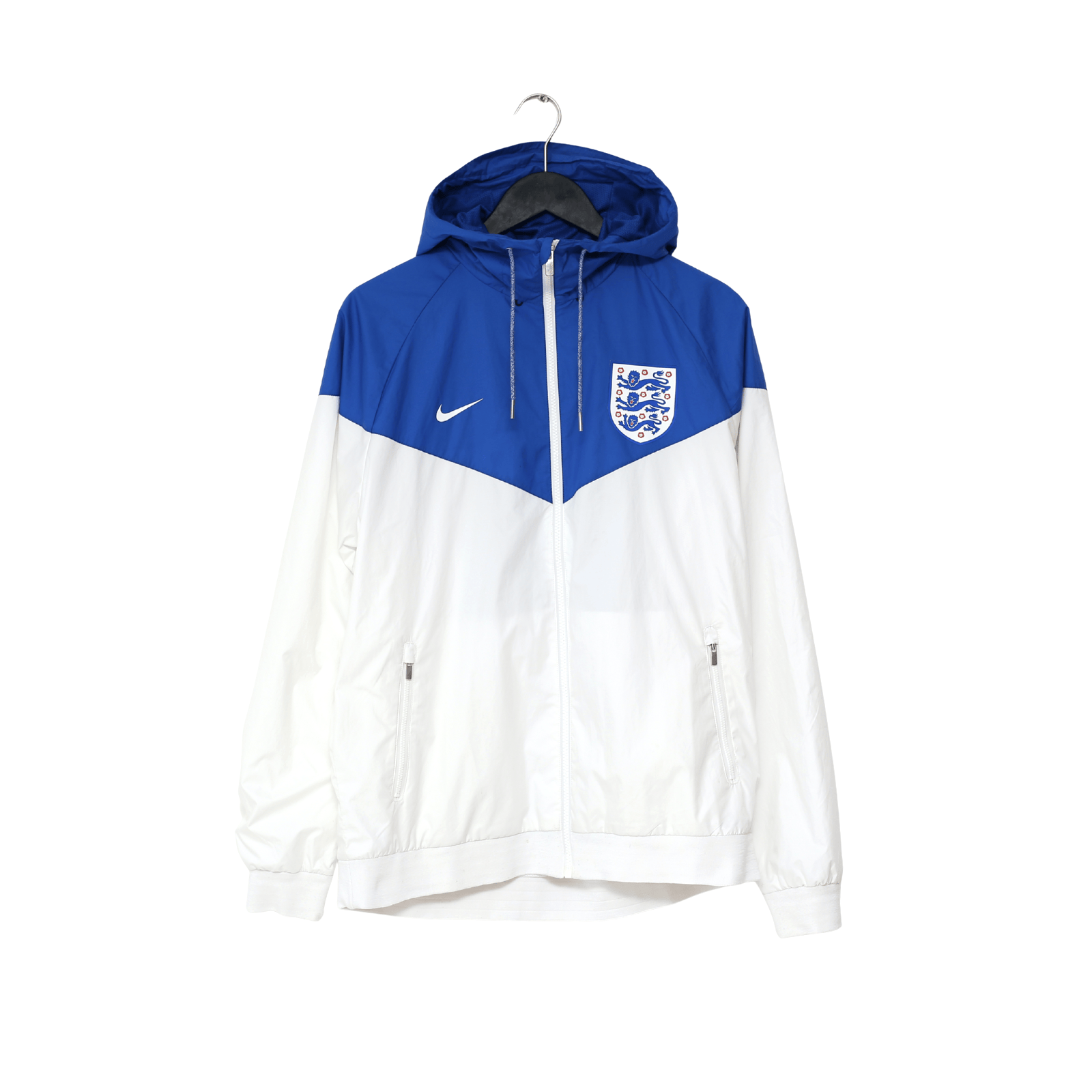 2016/17 ENGLAND Nike Hooded Football Track Top Jacket (L) Euro 2016