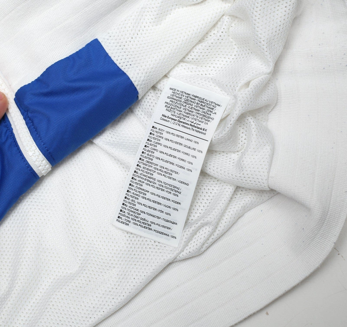 2016/17 ENGLAND Nike Hooded Football Track Top Jacket (L) Euro 2016