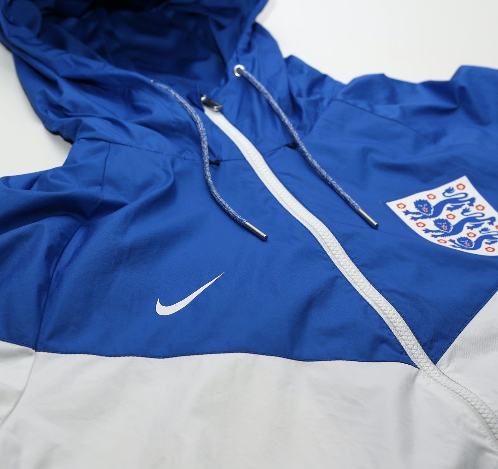 2016/17 ENGLAND Nike Hooded Football Track Top Jacket (L) Euro 2016