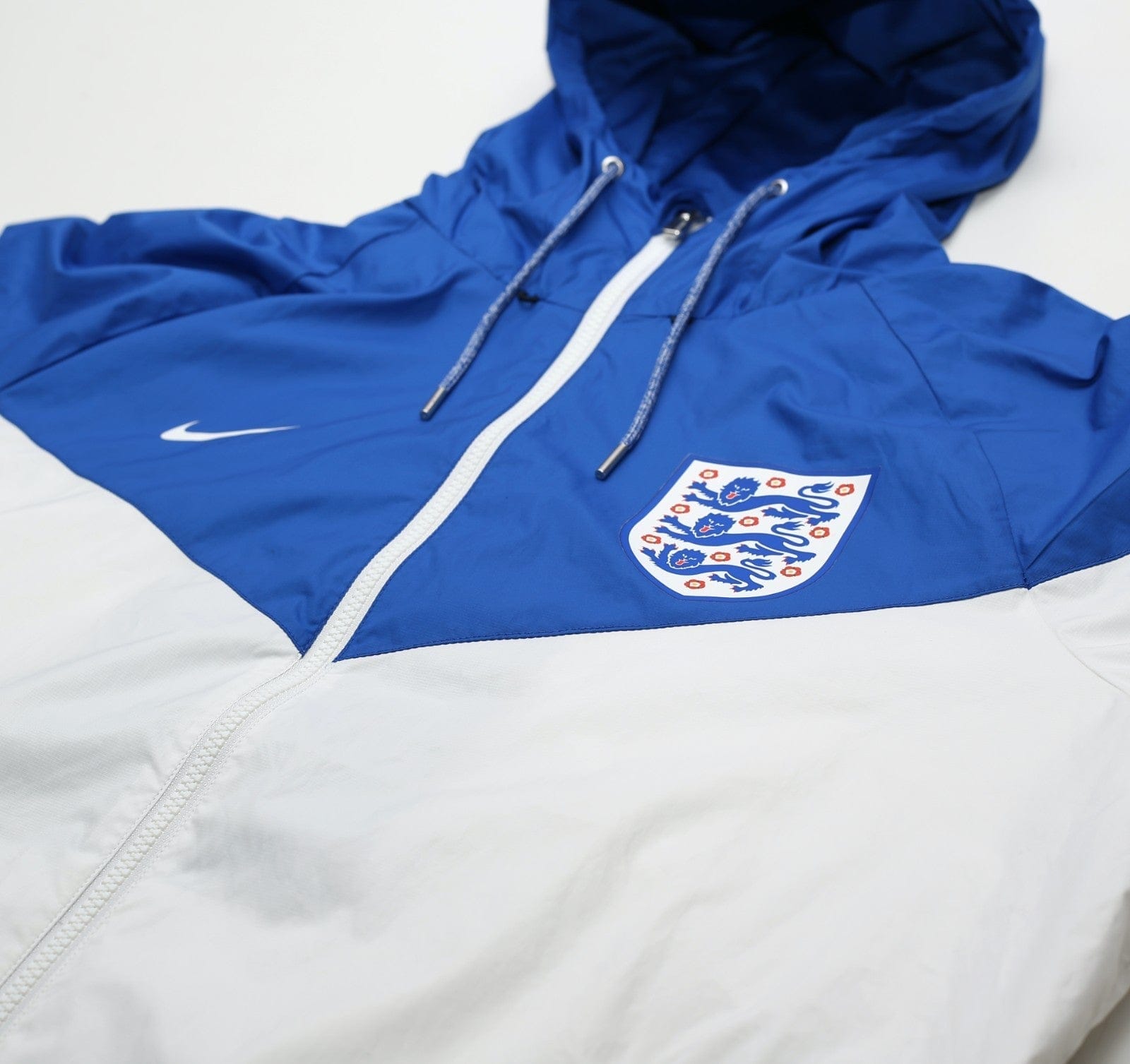 2016/17 ENGLAND Nike Hooded Football Track Top Jacket (L) Euro 2016