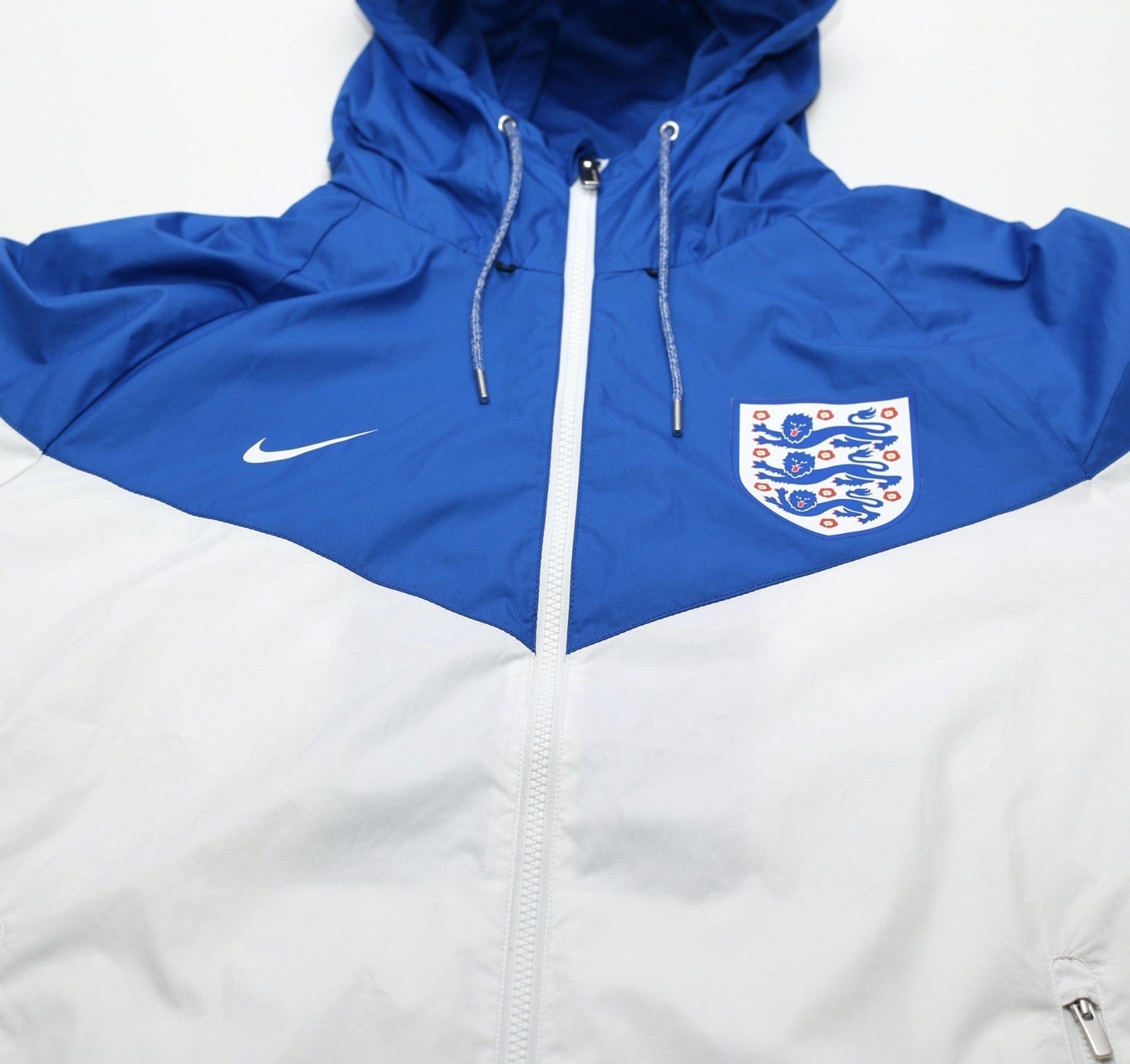 2016/17 ENGLAND Nike Hooded Football Track Top Jacket (L) Euro 2016