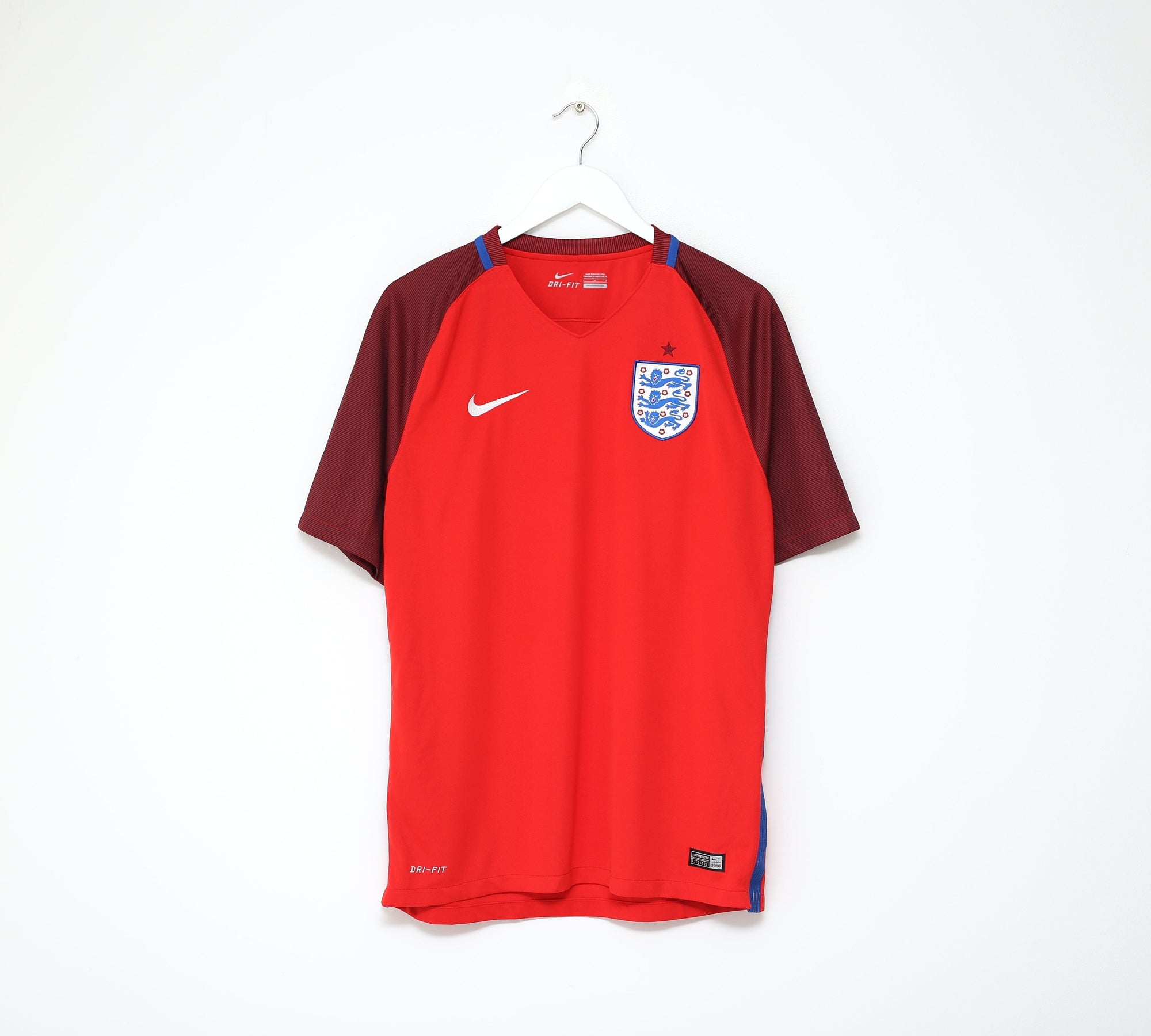 2016/17 ENGLAND Vintage Nike Away Football Shirt (L) Euro 2016