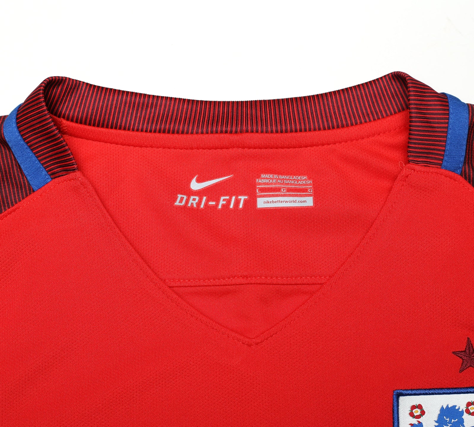 2016/17 ENGLAND Vintage Nike Away Football Shirt (L) Euro 2016