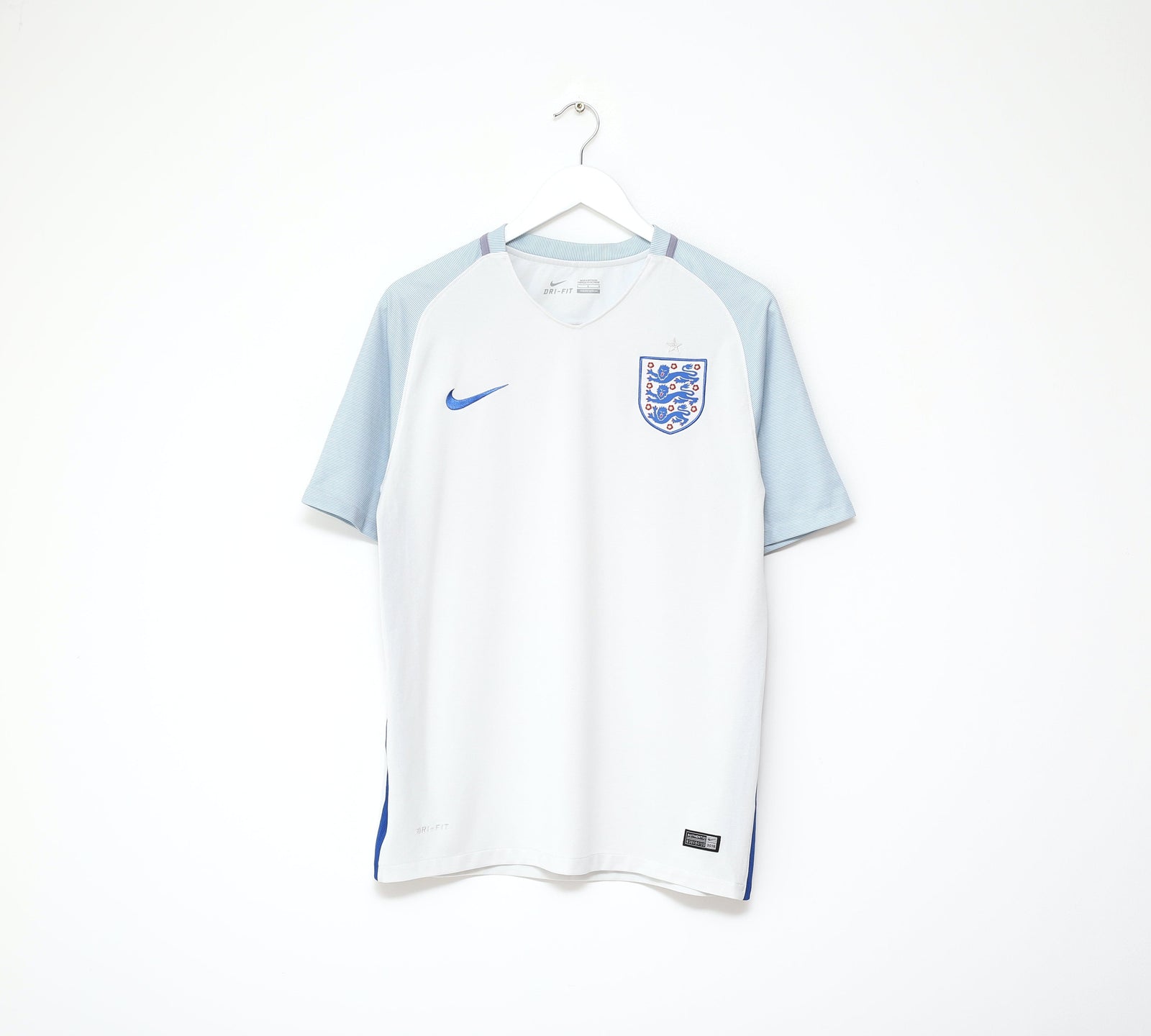 2016/17 ENGLAND Vintage Nike Home Football Shirt (L) Euro 2016