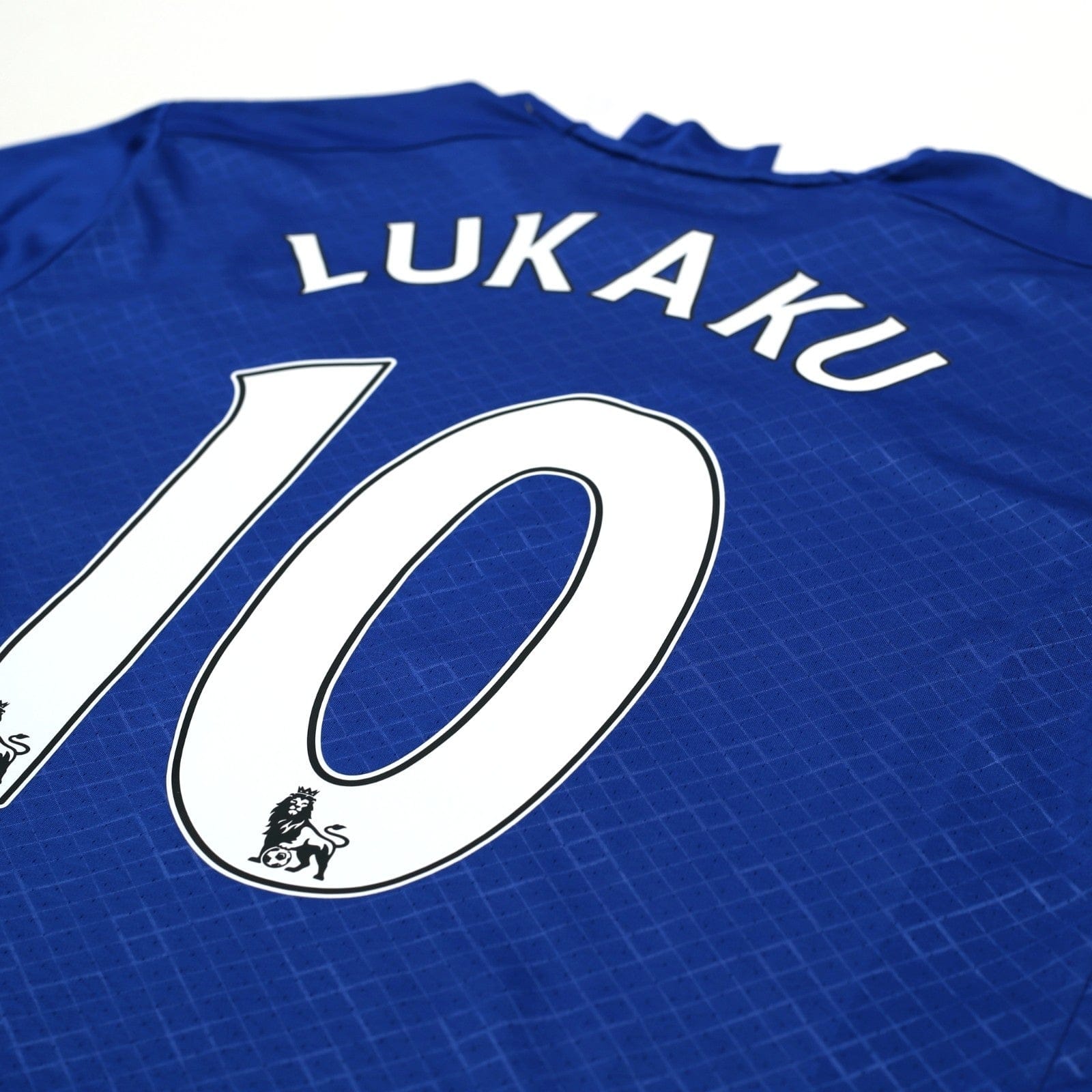 2016/17 Lukaku #10 Everton Vintage Umbro Home Football Shirt (XL)