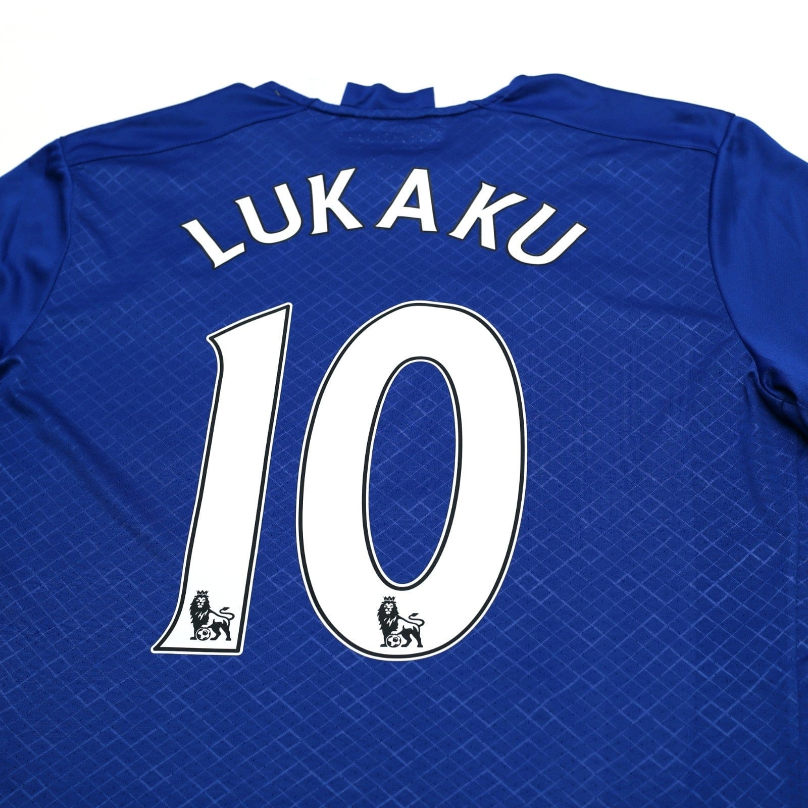 2016/17 Lukaku #10 Everton Vintage Umbro Home Football Shirt (XL)