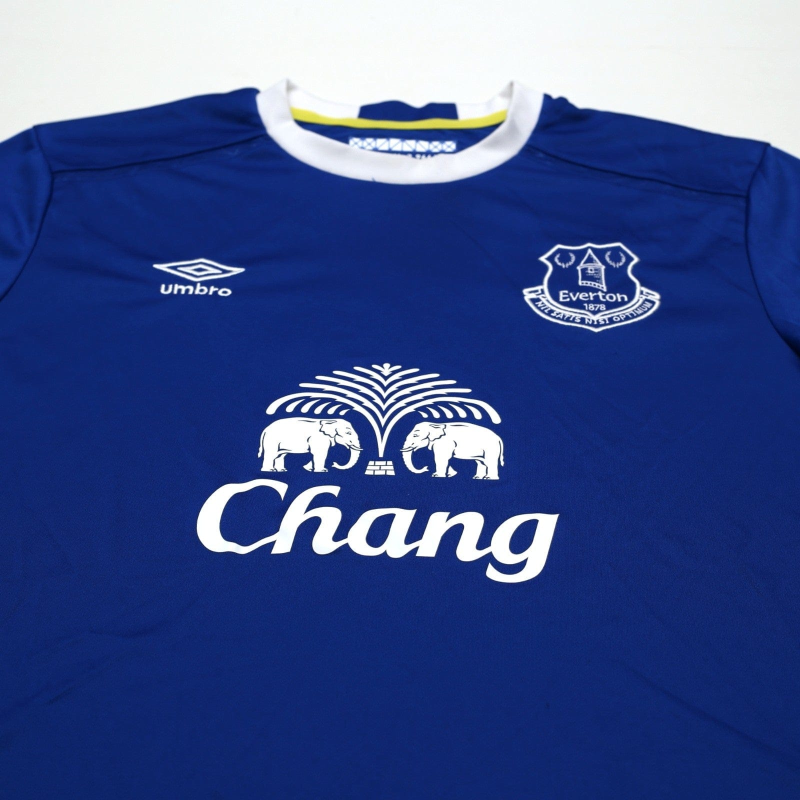 2016/17 Lukaku #10 Everton Vintage Umbro Home Football Shirt (XL)