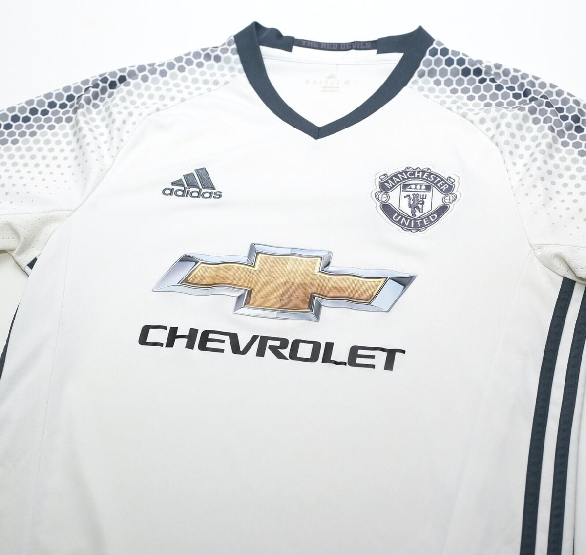 2016/17 MANCHESTER UNITED Vintage adidas Third Football Shirt (M) 3rd