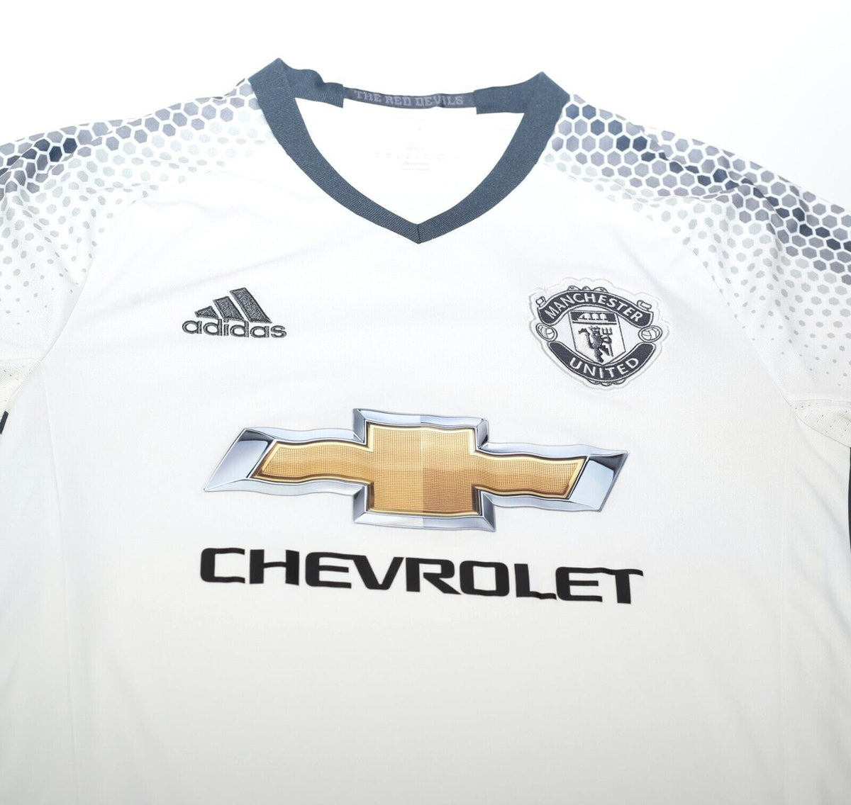 2016/17 MANCHESTER UNITED Vintage adidas Third Football Shirt (M) 3rd