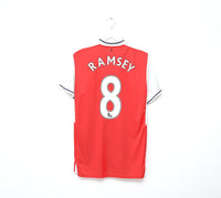 2016/17 RAMSEY #8 Arsenal Vintage Puma Home Football Shirt (L)