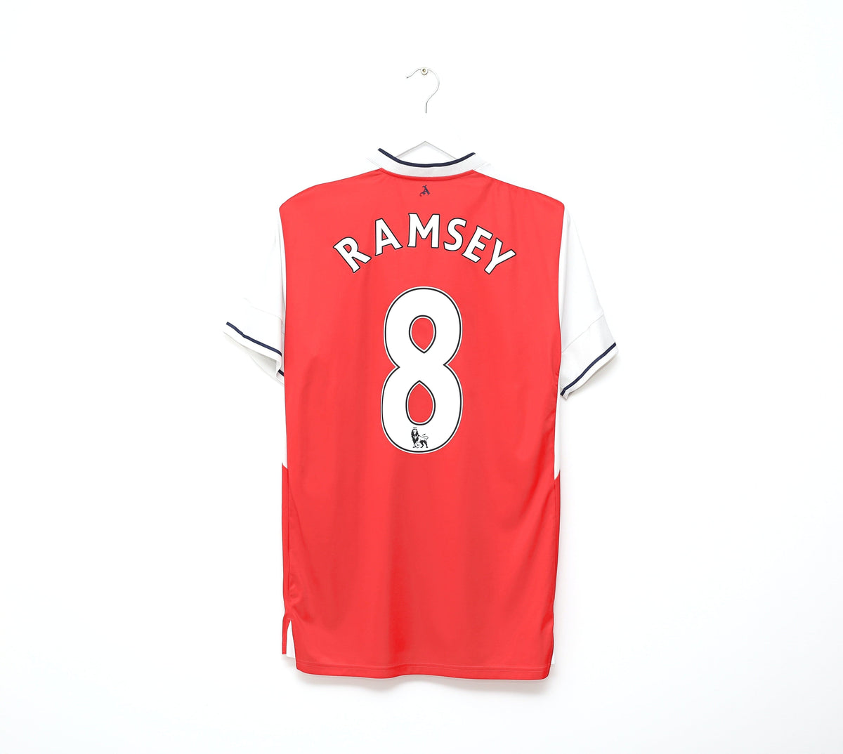 2016/17 RAMSEY #8 Arsenal Vintage Puma Home Football Shirt (L)