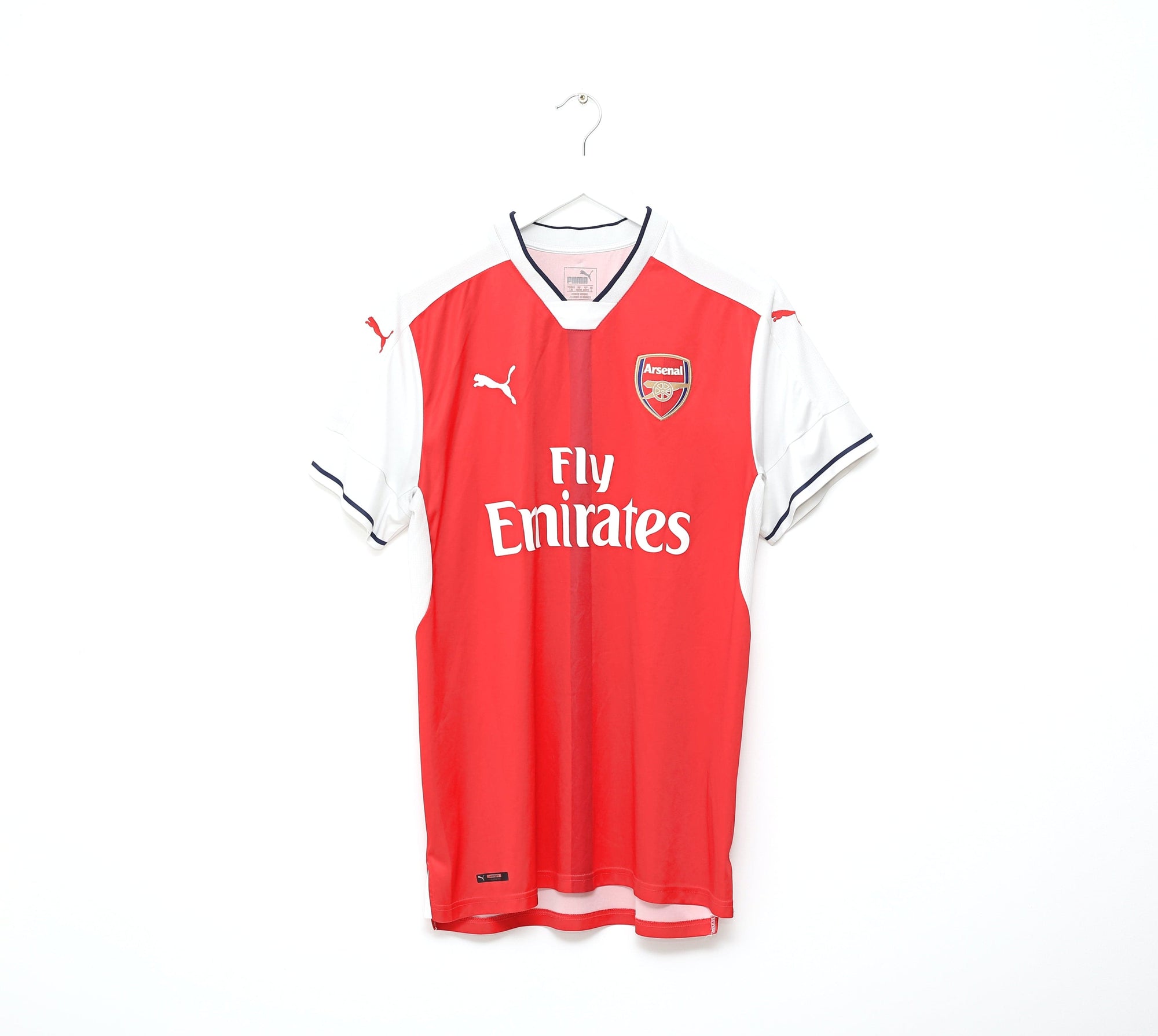 2016/17 RAMSEY #8 Arsenal Vintage Puma Home Football Shirt (L)