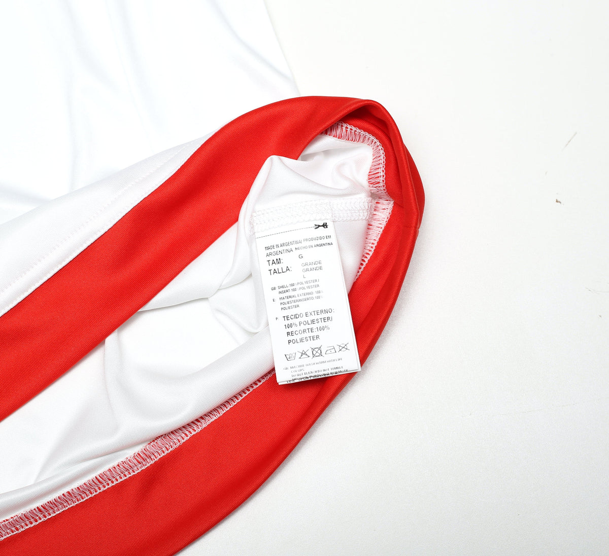 2016/17 RIVER PLATE Adidas Home Football Shirt (L) BNWT