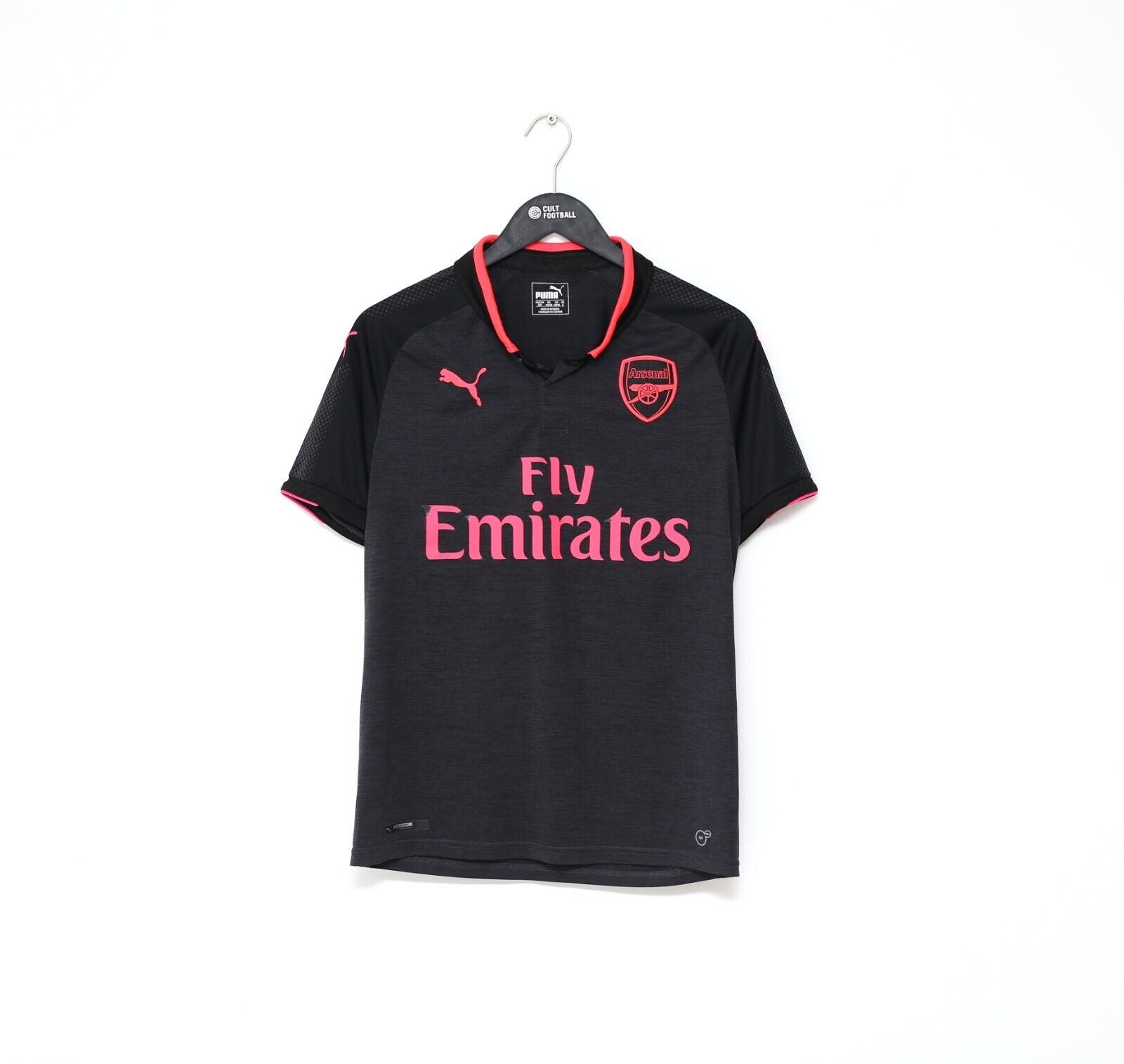 2017/18 ARSENAL Vintage PUMA Third Football Shirt (S) 3rd