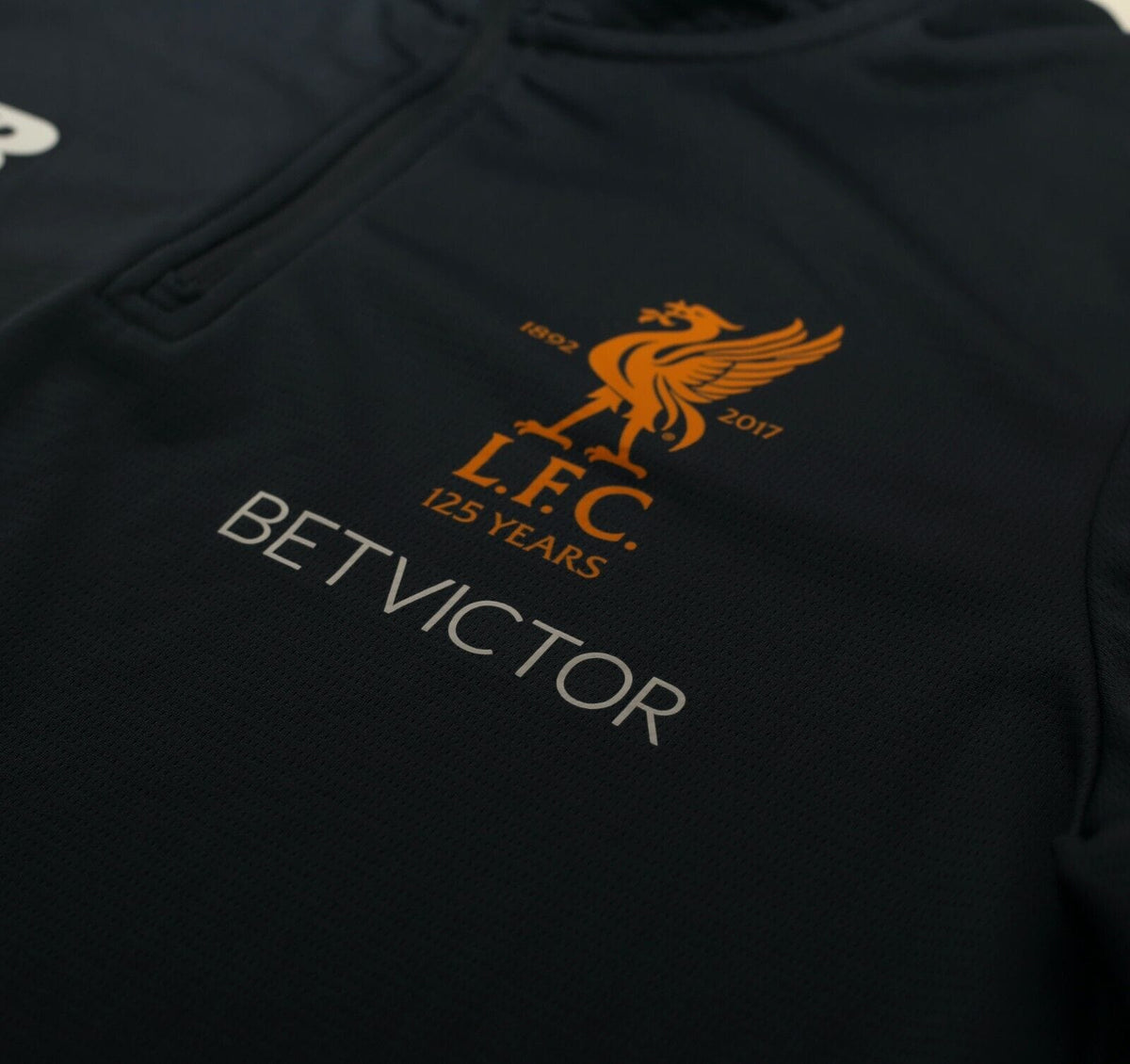 2017/18 LIVERPOOL New Balance Football 1/4 Zip Training Top (M)