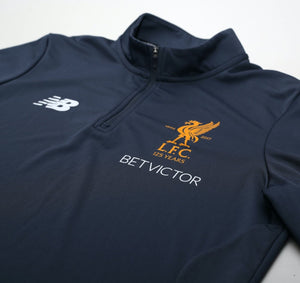 2017/18 LIVERPOOL New Balance Football 1/4 Zip Training Top (M)