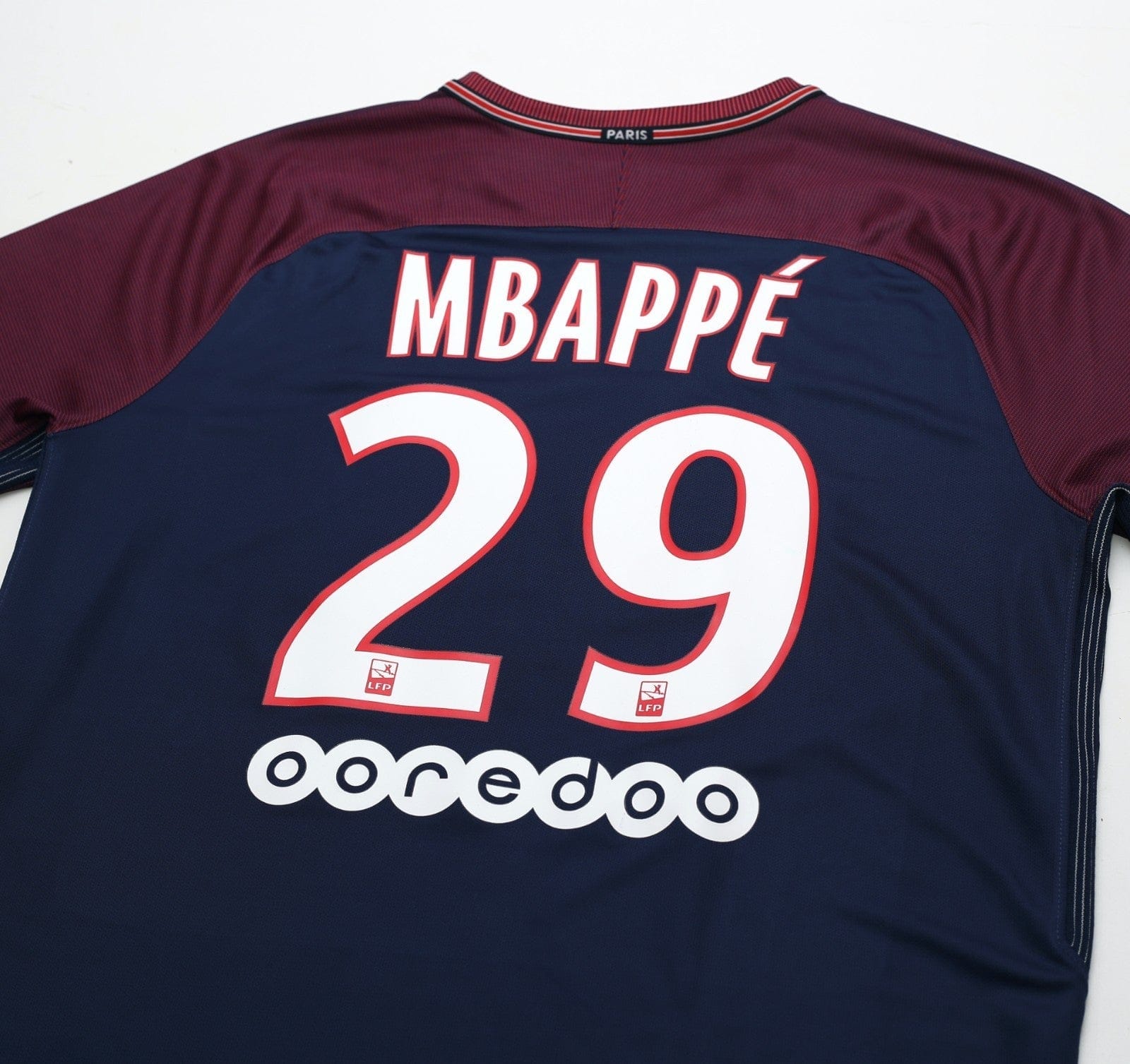 2017/18 MBAPPE #29 PSG Nike Home Football Shirt (M) Paris Saint-Germain