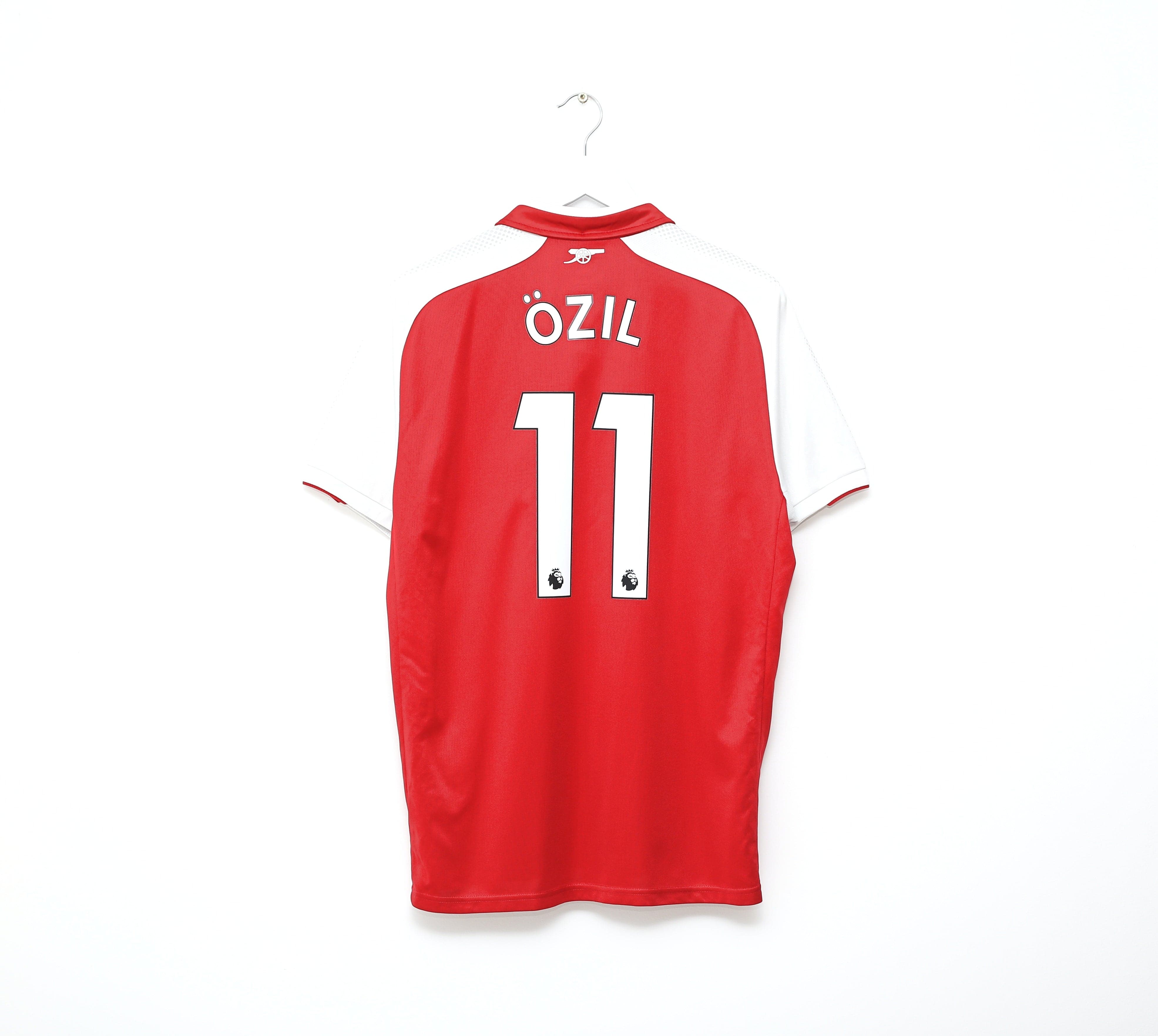2017/18 OZIL #11 Arsenal Vintage PUMA Home Football Shirt (L)