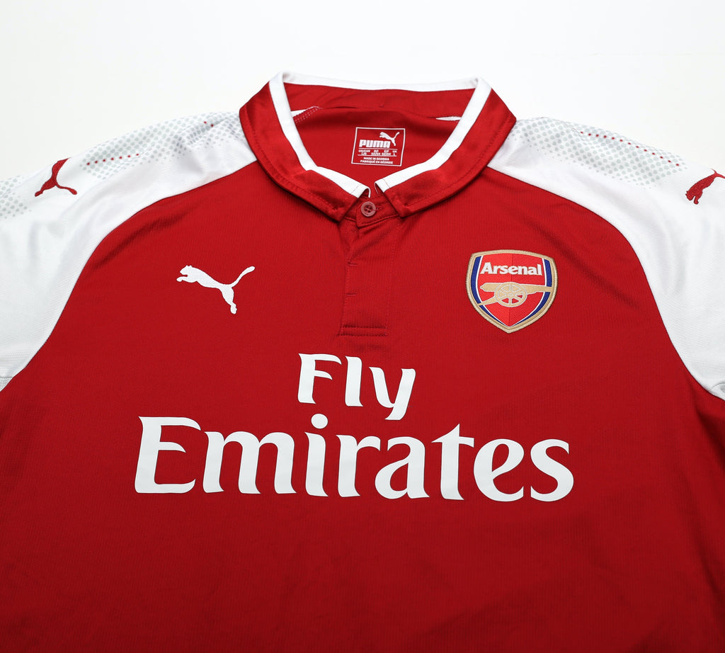 2017/18 OZIL #11 Arsenal Vintage PUMA Home Football Shirt (L)