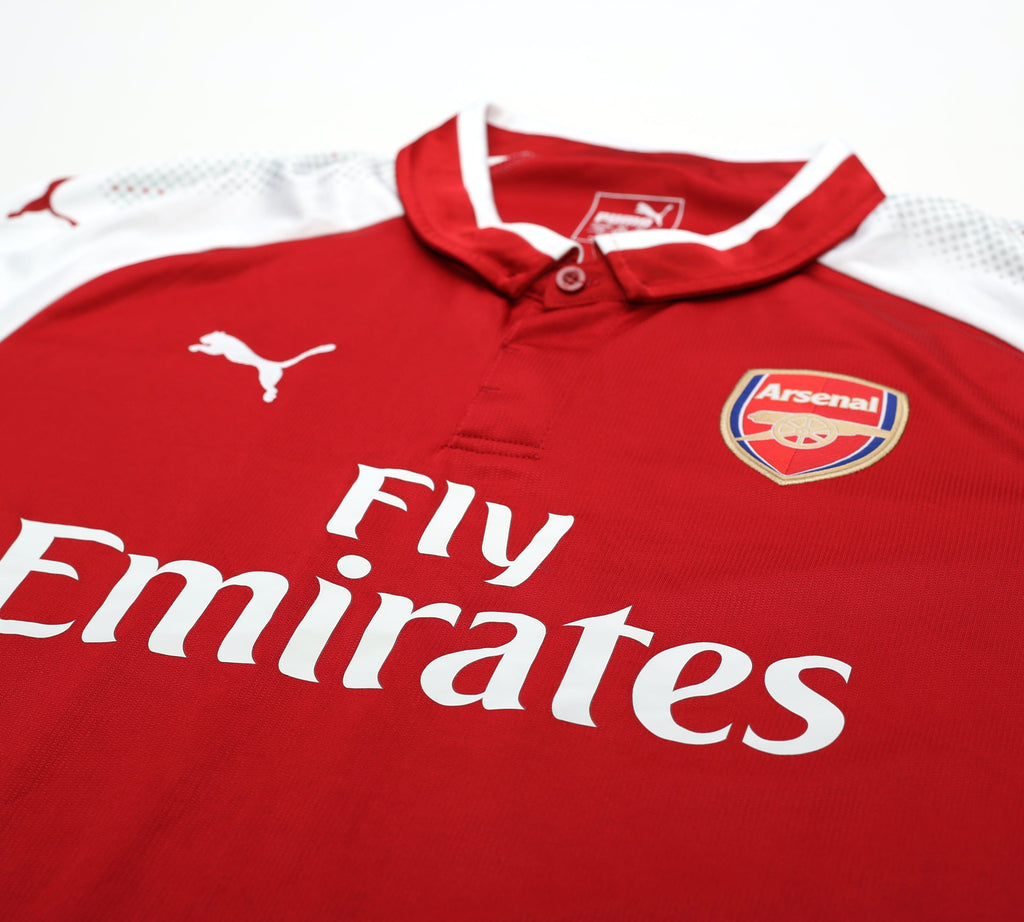 2017/18 OZIL #11 Arsenal Vintage PUMA Home Football Shirt (L)