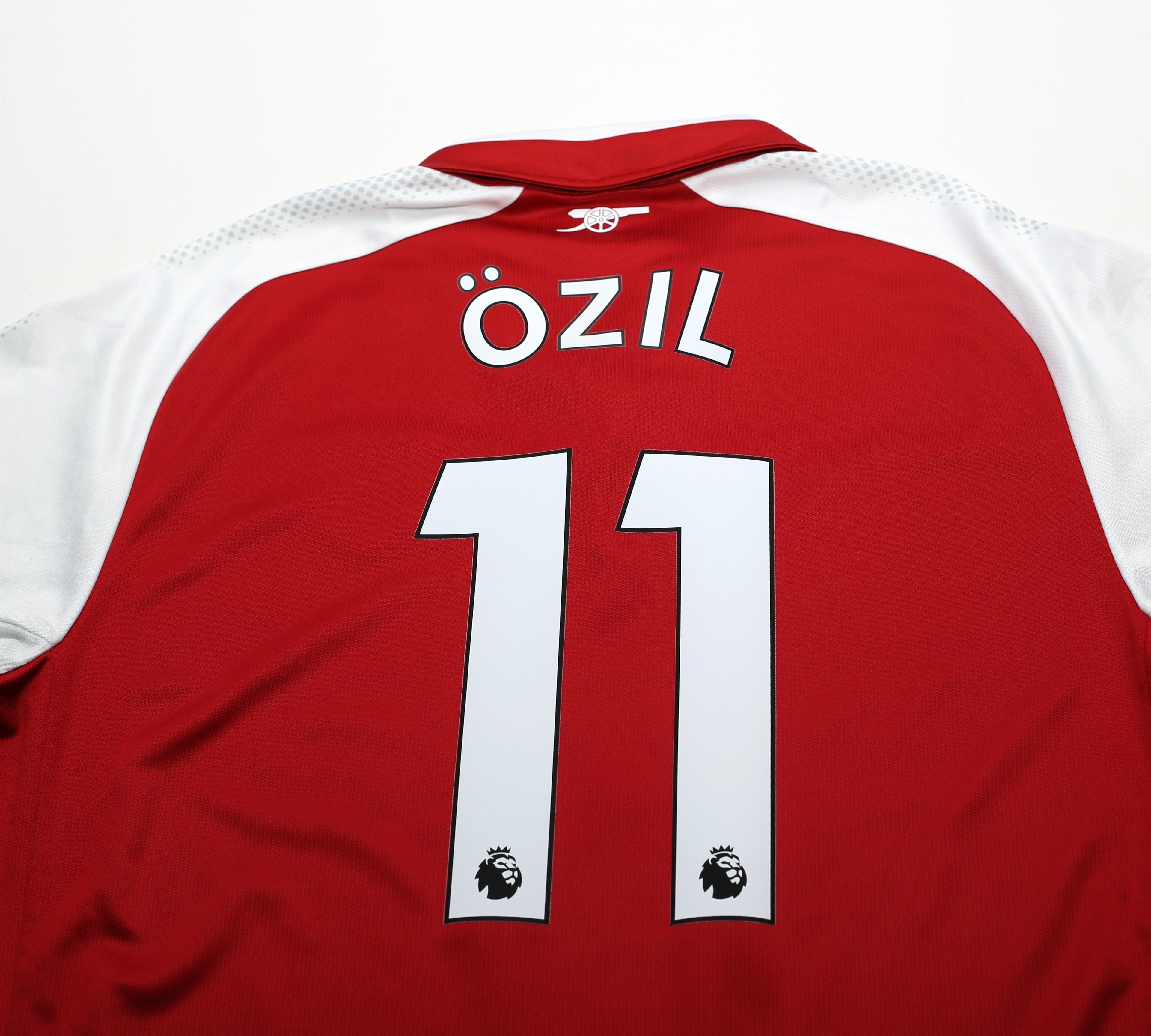 2017/18 OZIL #11 Arsenal Vintage PUMA Home Football Shirt (L)