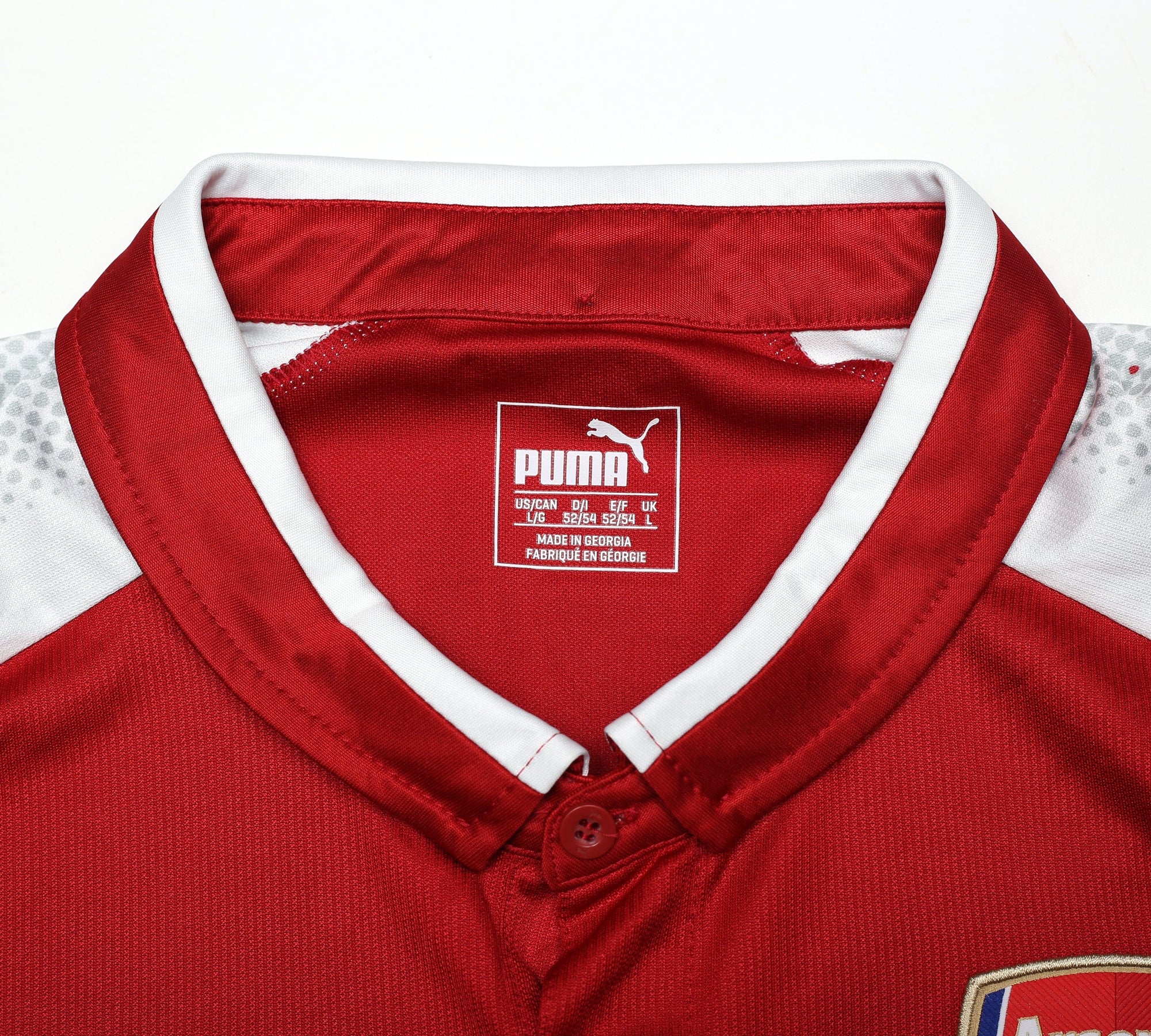 2017/18 OZIL #11 Arsenal Vintage PUMA Home Football Shirt (L)
