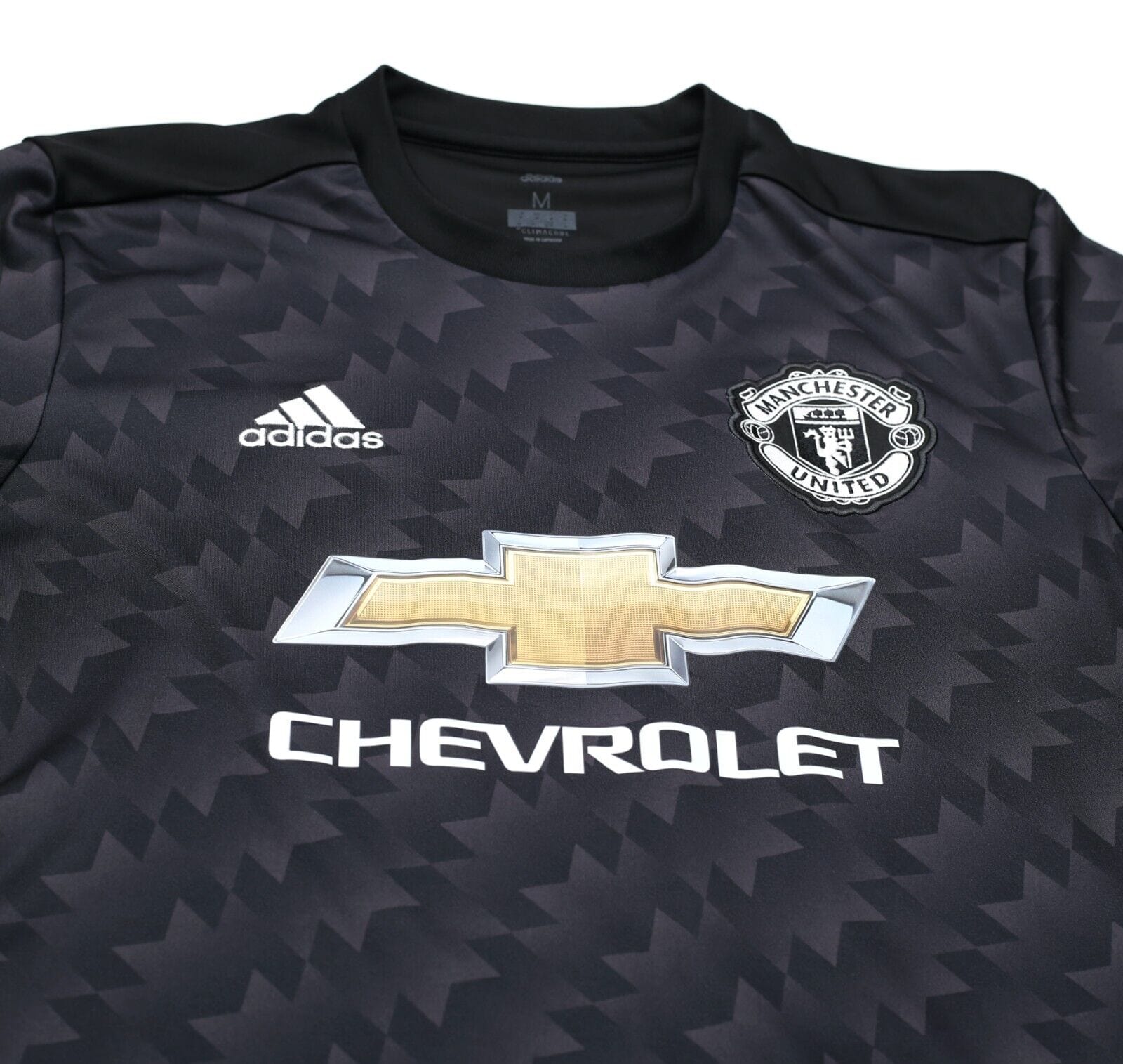 2017/18 RASHFORD #19 Manchester United Vintage adidas Away Football Shirt (M)